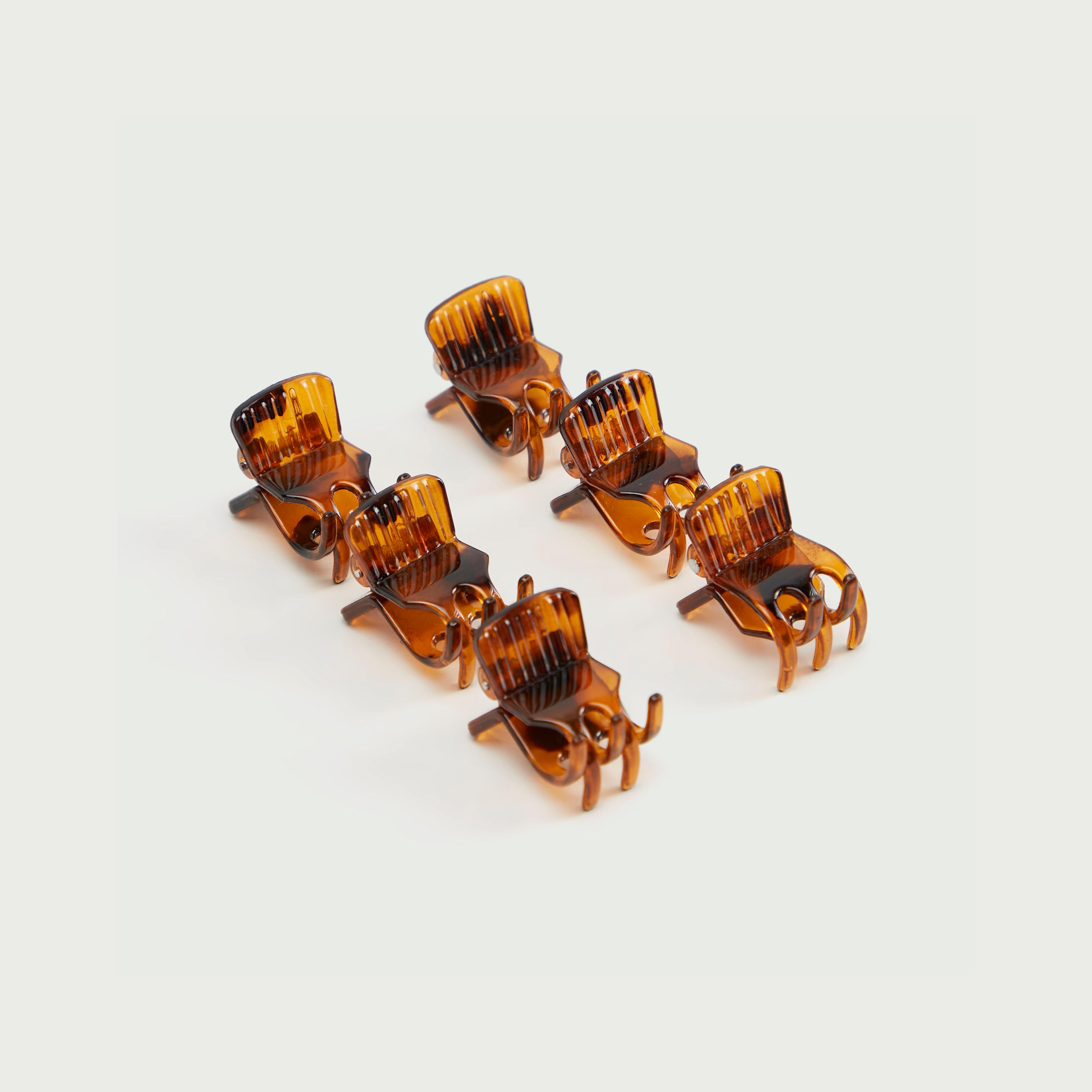 Set of 6 - Gloo Printed Hair Clamp-women-hairaccessories-clamps-image-3