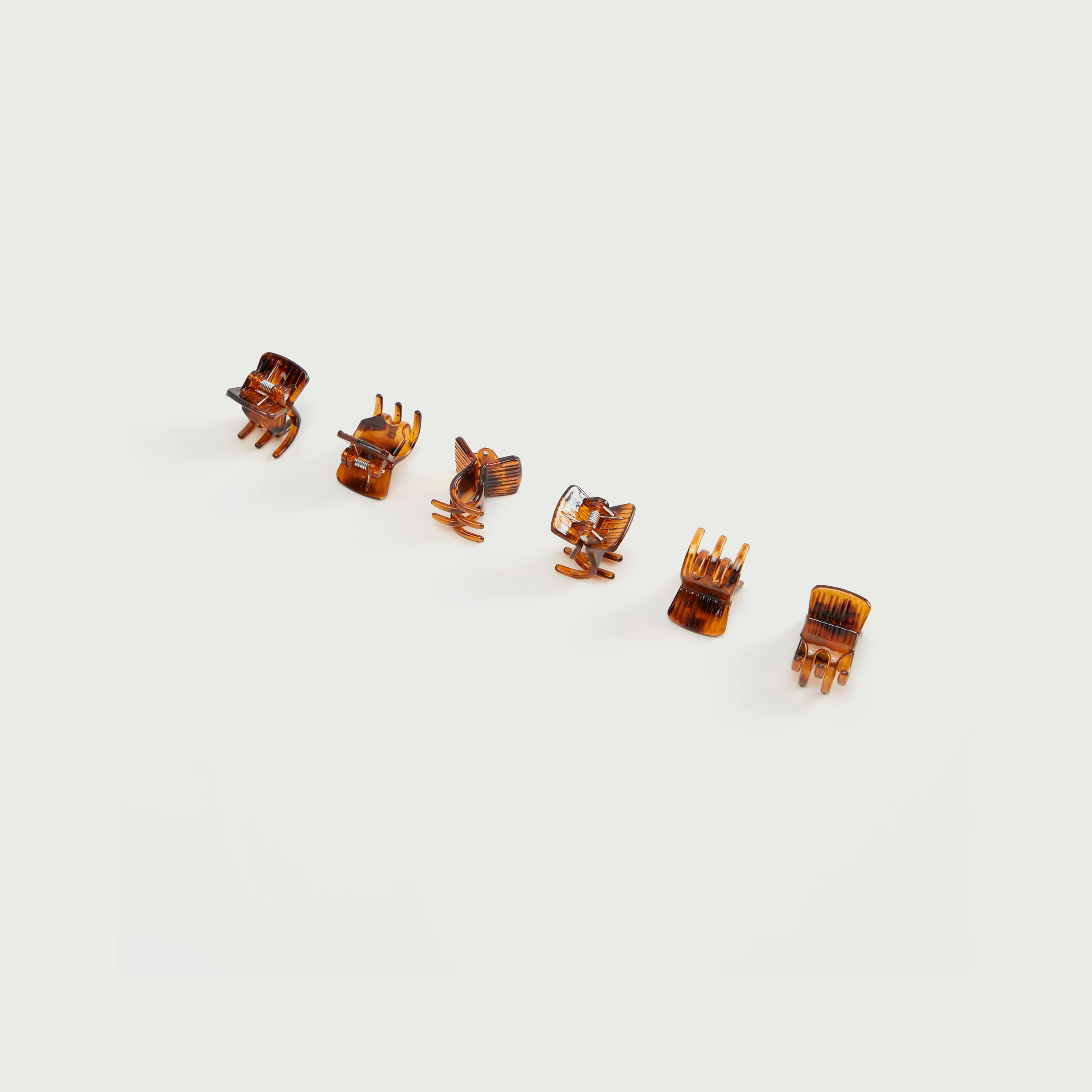 Set of 6 - Gloo Printed Hair Clamp-women-hairaccessories-clamps-image-4