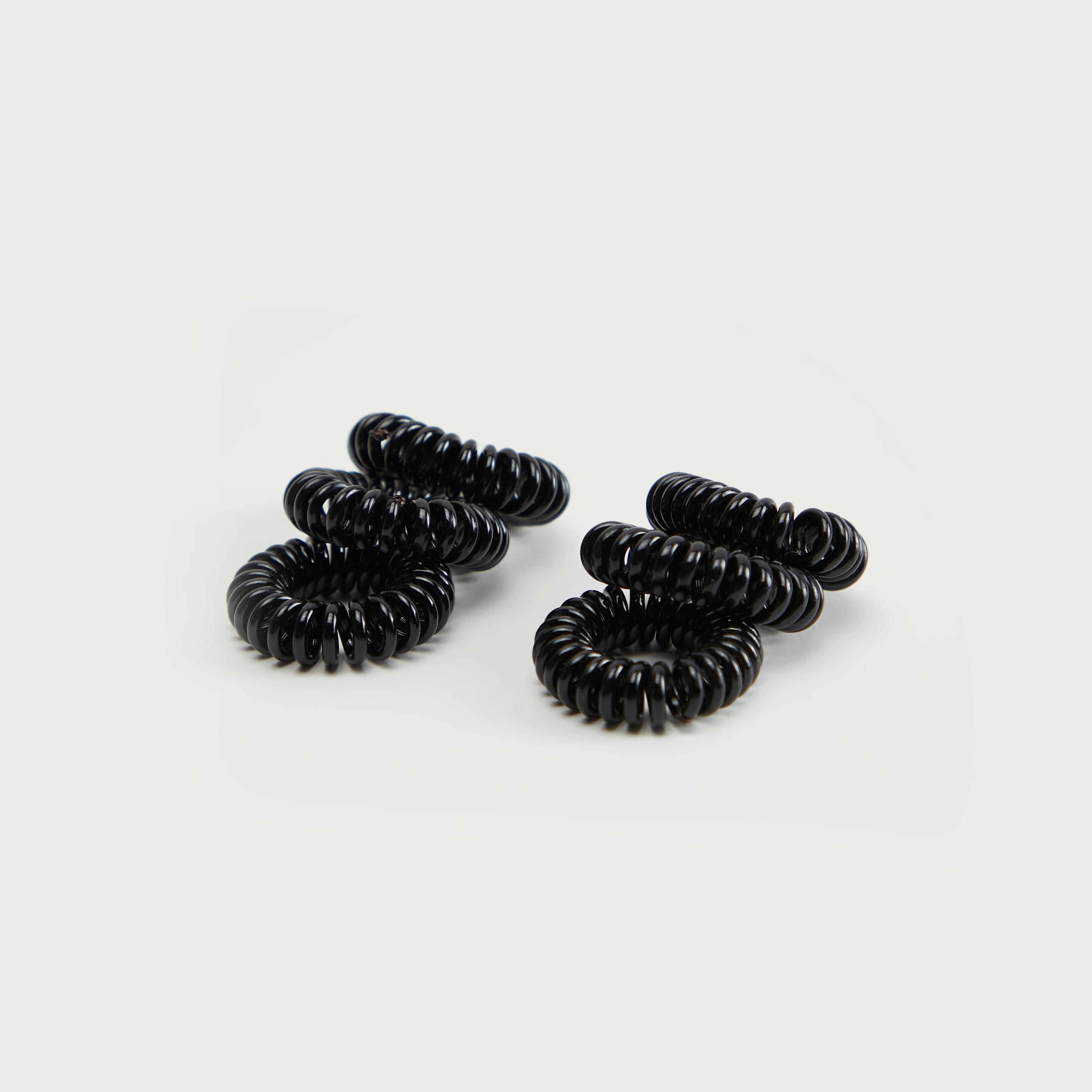 Set of 6 - Gloo Spiral Elasticated Hair Tie-women-hairaccessories-scrunchies-image-3