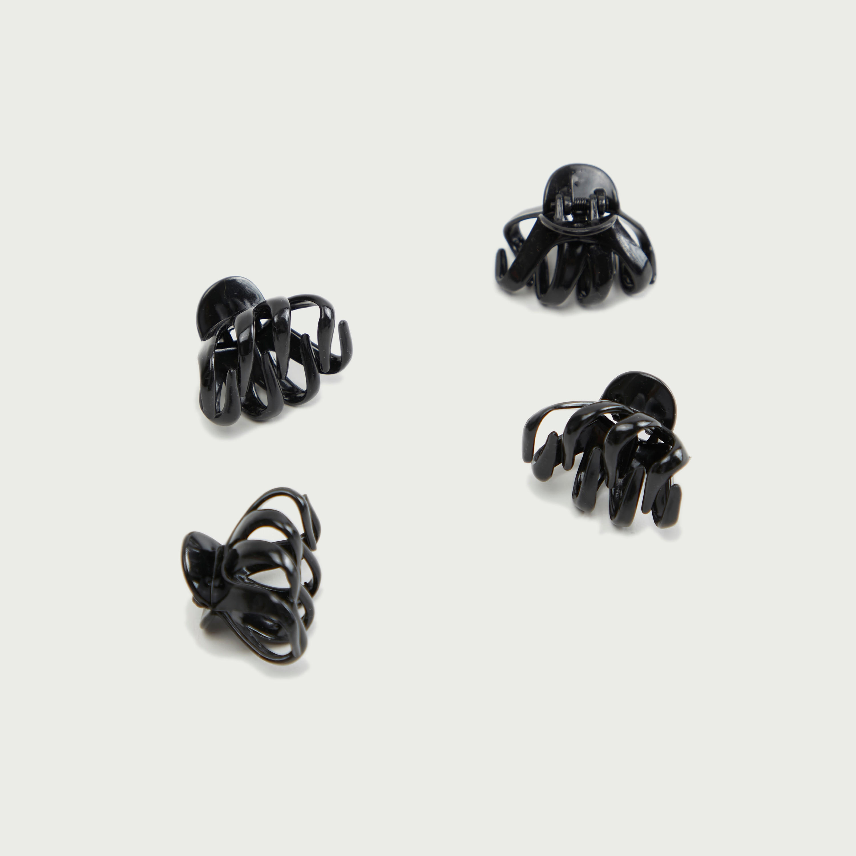 Set of 4 - Gloo Solid Hair Claw Clip-women-hairaccessories-clips-image-1