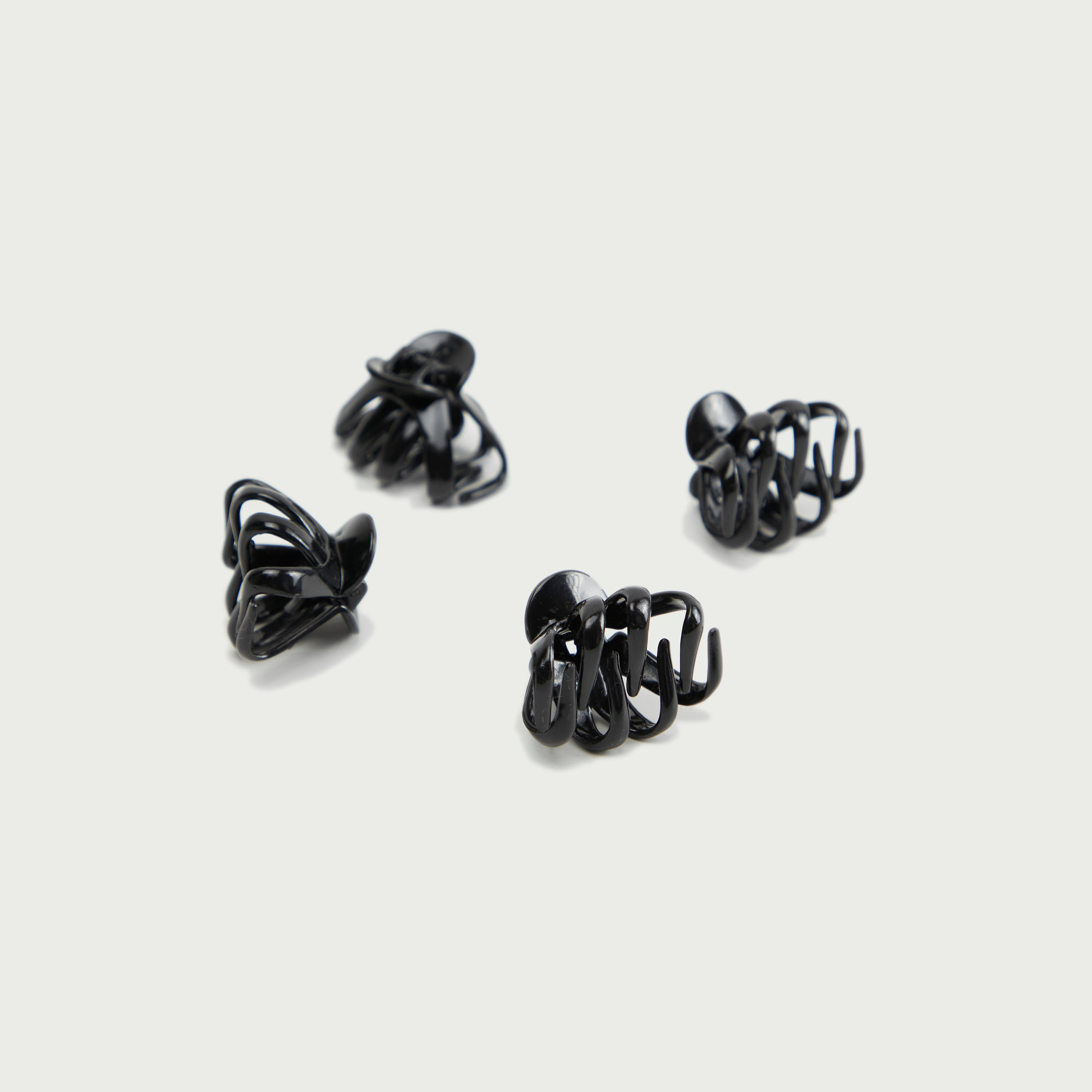 Set of 4 - Gloo Solid Hair Claw Clip-women-hairaccessories-clips-image-2