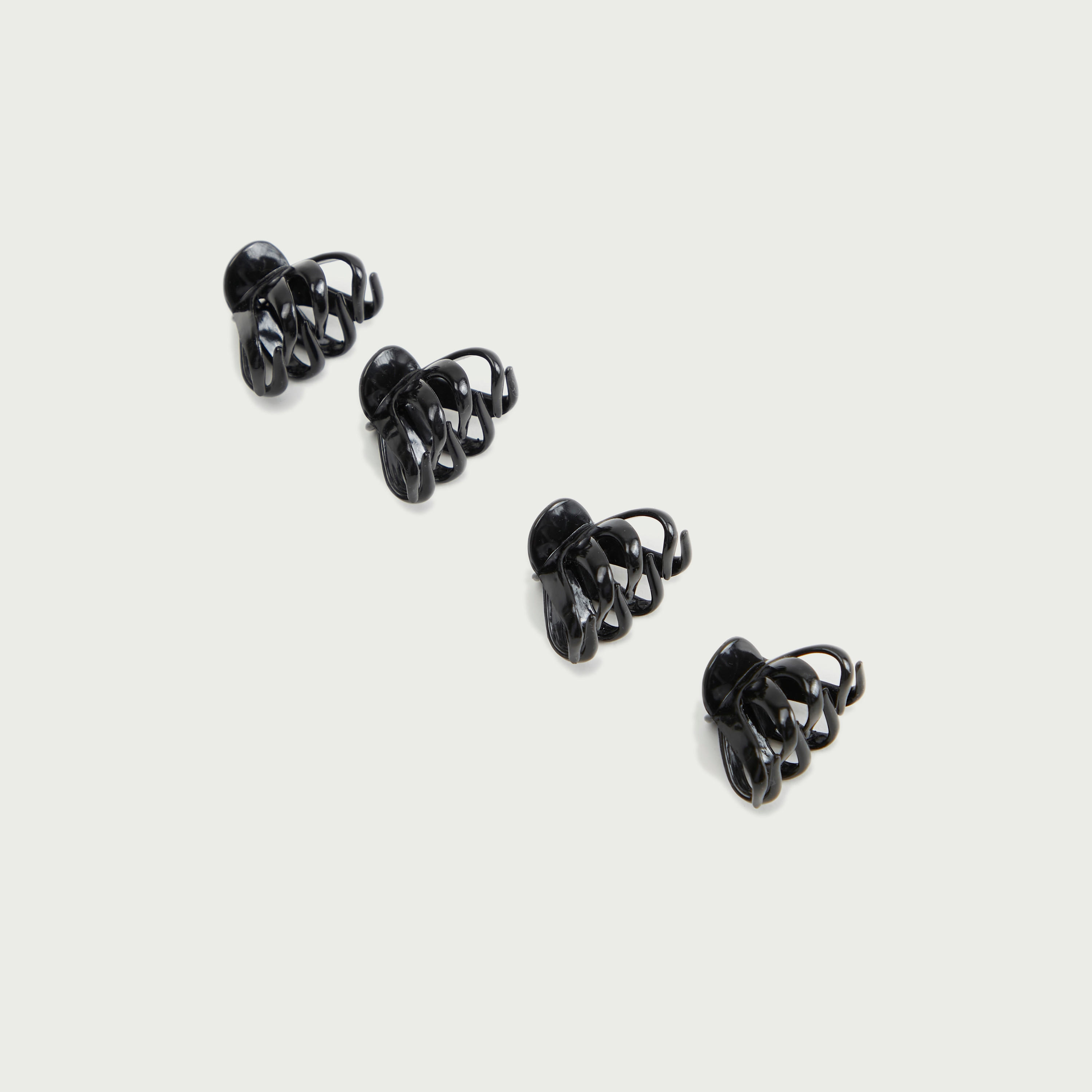 Set of 4 - Gloo Solid Hair Claw Clip-women-hairaccessories-clips-image-3