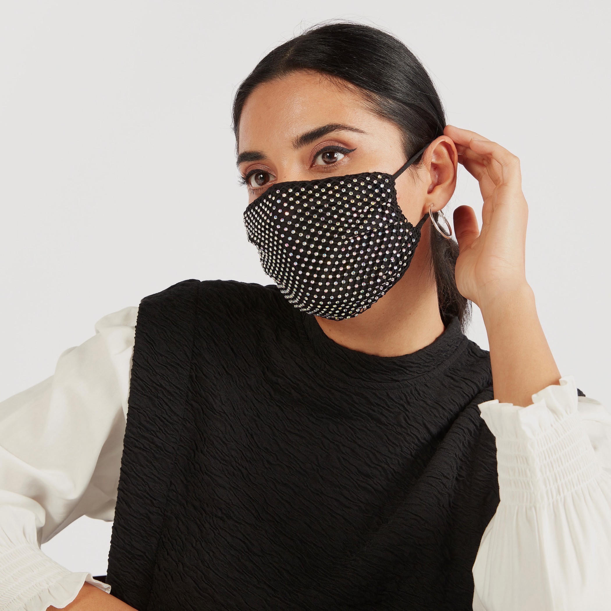 غطاء وجه مزين بالترتر-women-clothingaccessories-fashionmasks-image-3