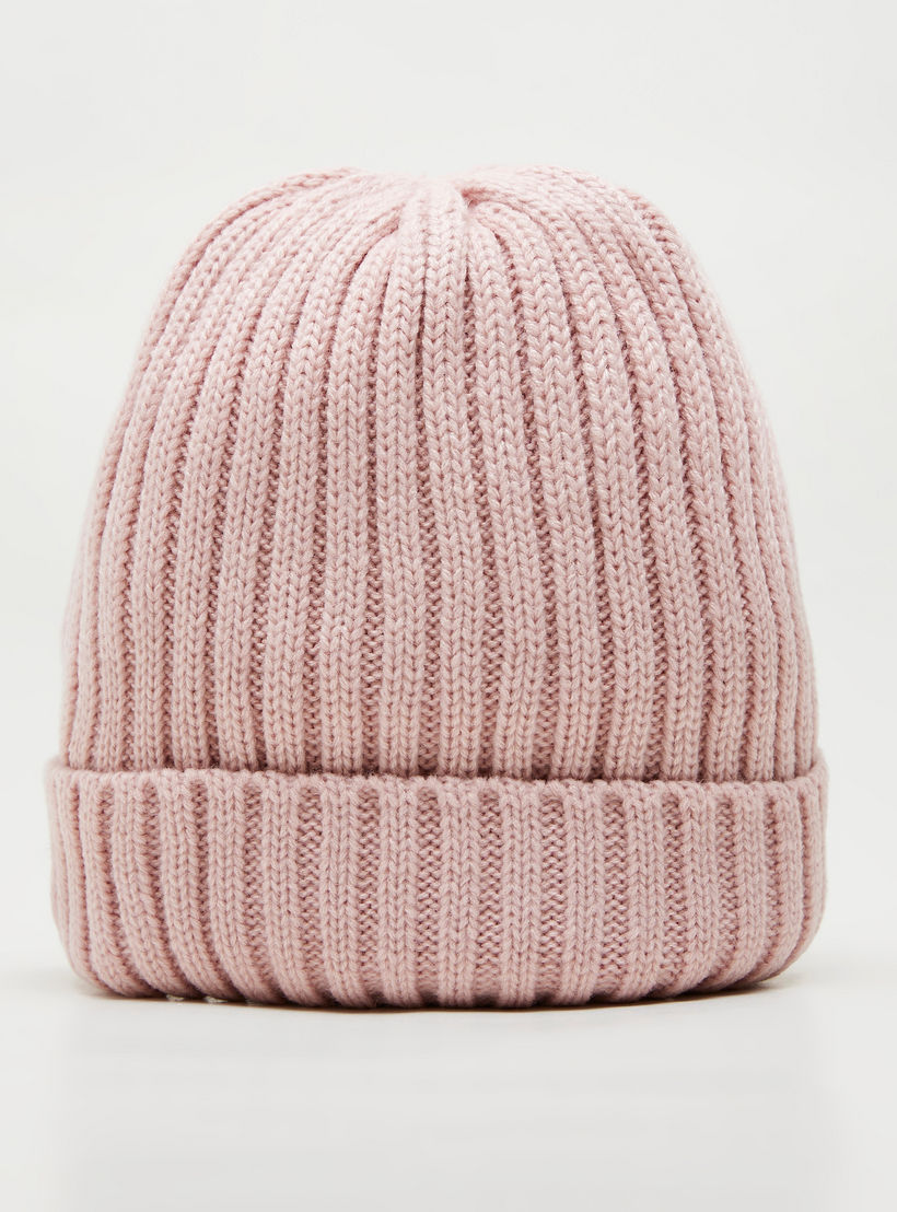 Ribbed Beanie Cap-women-clothingaccessories-capsandhats-image-1