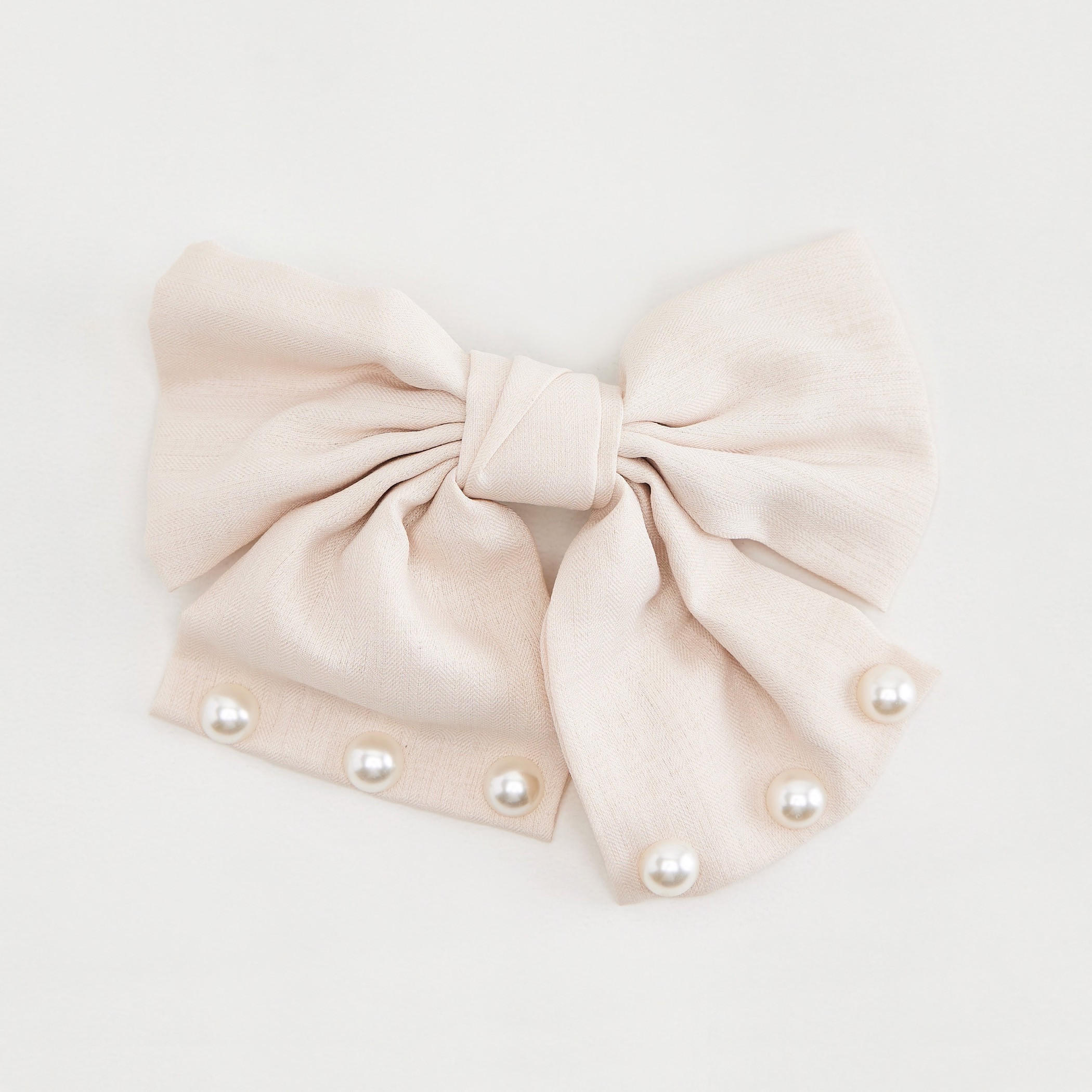 مشبك شعر فيونكة مزين باللؤلؤ-women-hairaccessories-image-1