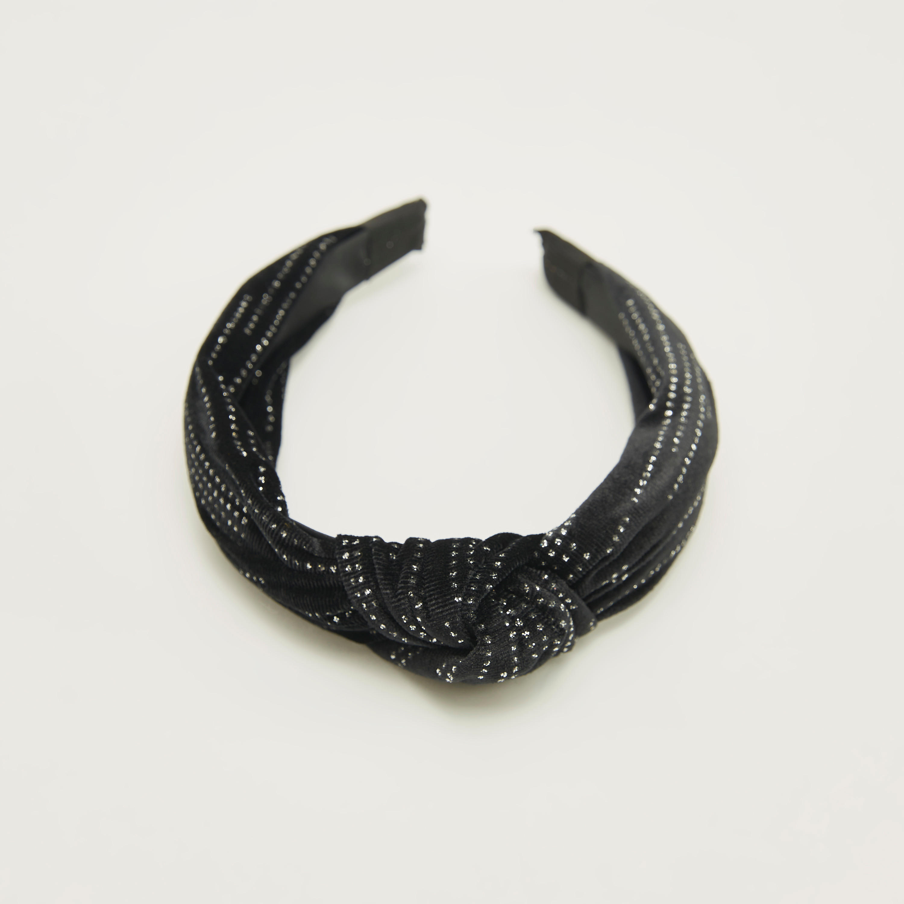 شريطة رأس بارزة الملمس بتفاصيل عقدة-women-hairaccessories-image-2