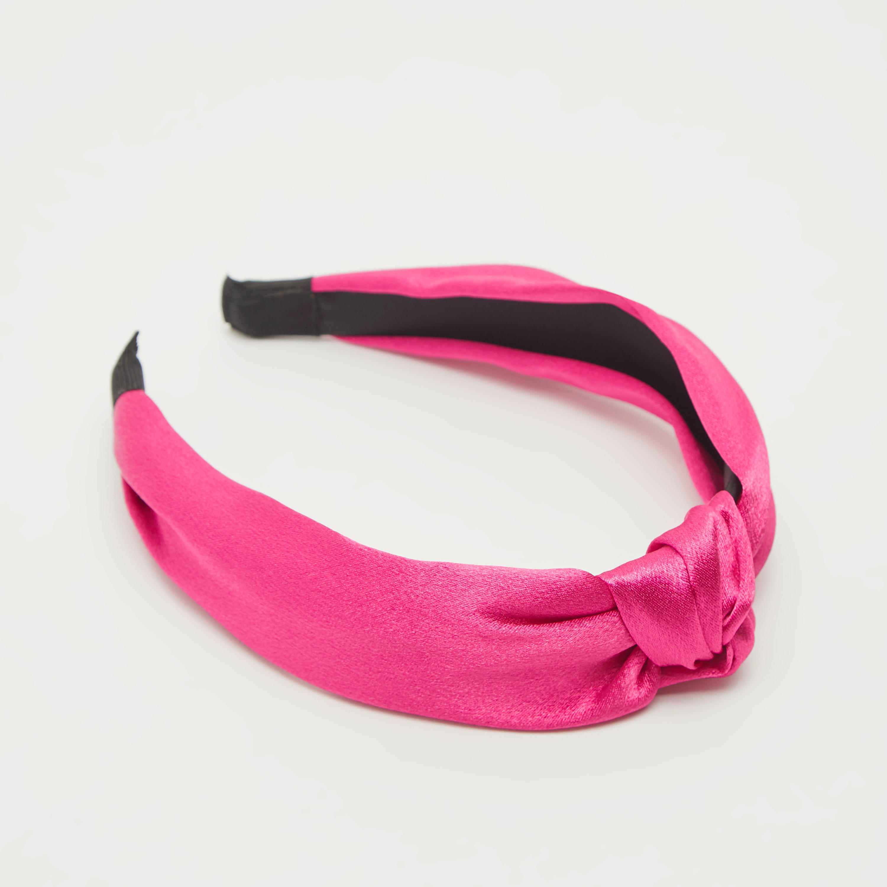 Satin Headband with Knot Detail-women-hairaccessories-image-1