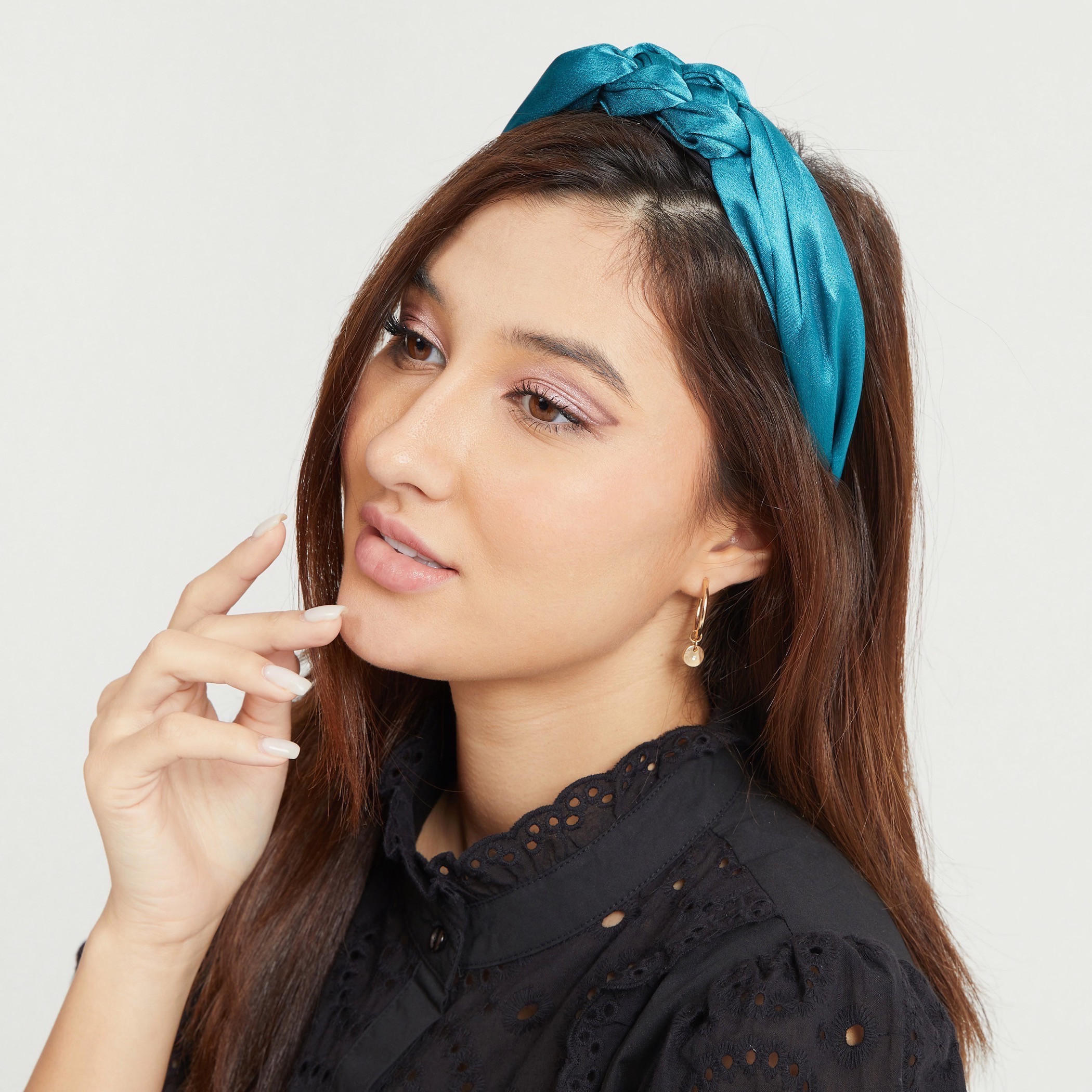 Solid Plait Detail Headband-women-hairaccessories-image-2