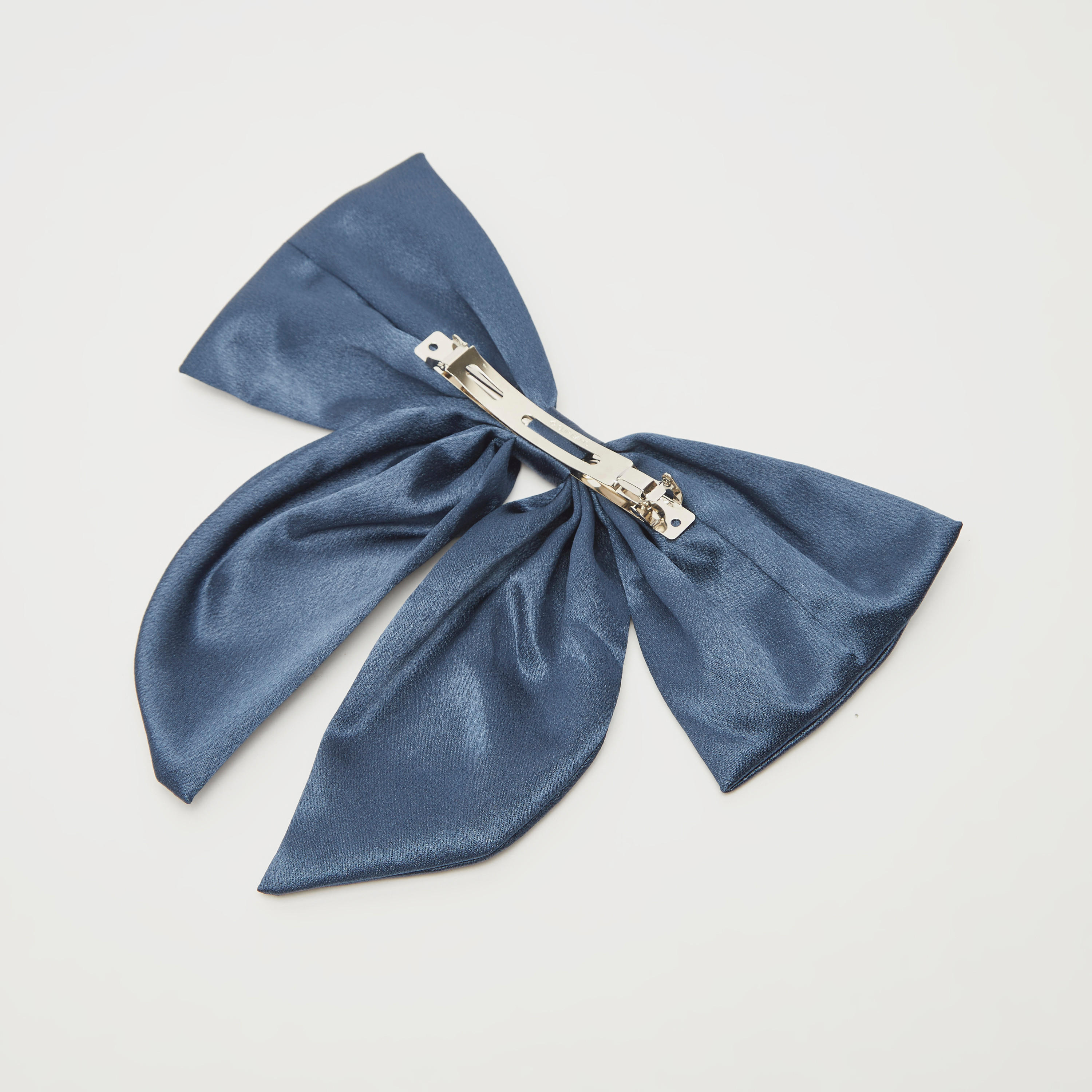 Solid Bow Hair Clip-women-hairaccessories-image-5
