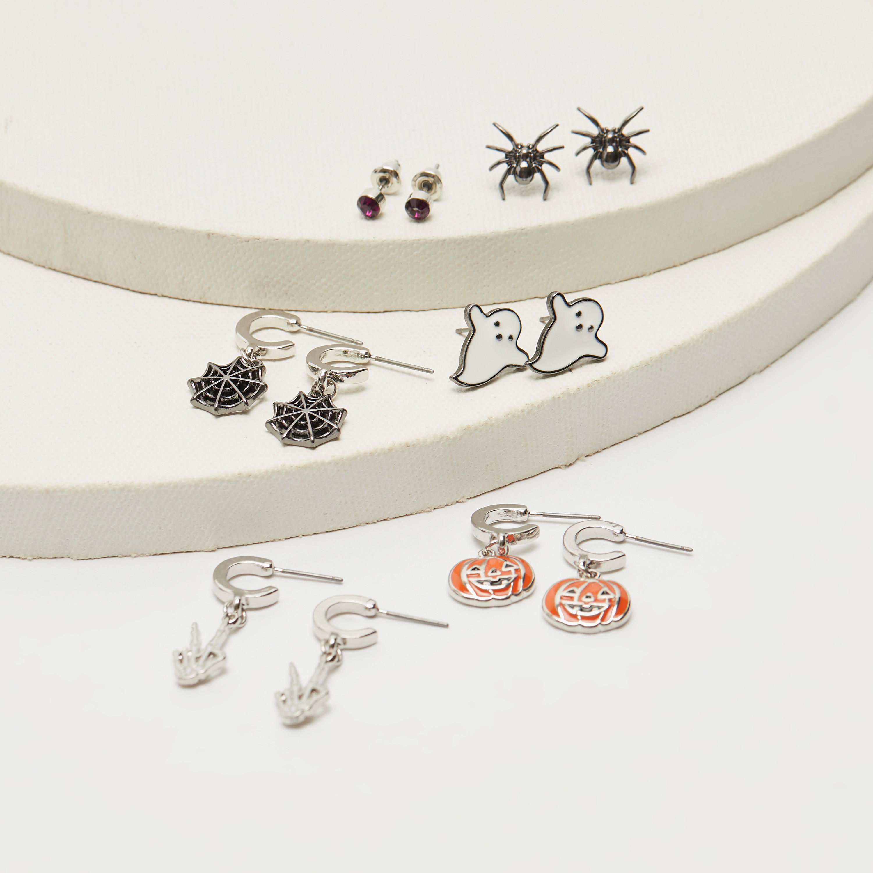Set of 6 - Assorted Earrings with Pushback Closure-women-watchesandjewellery-jewellery-earrings-image-5