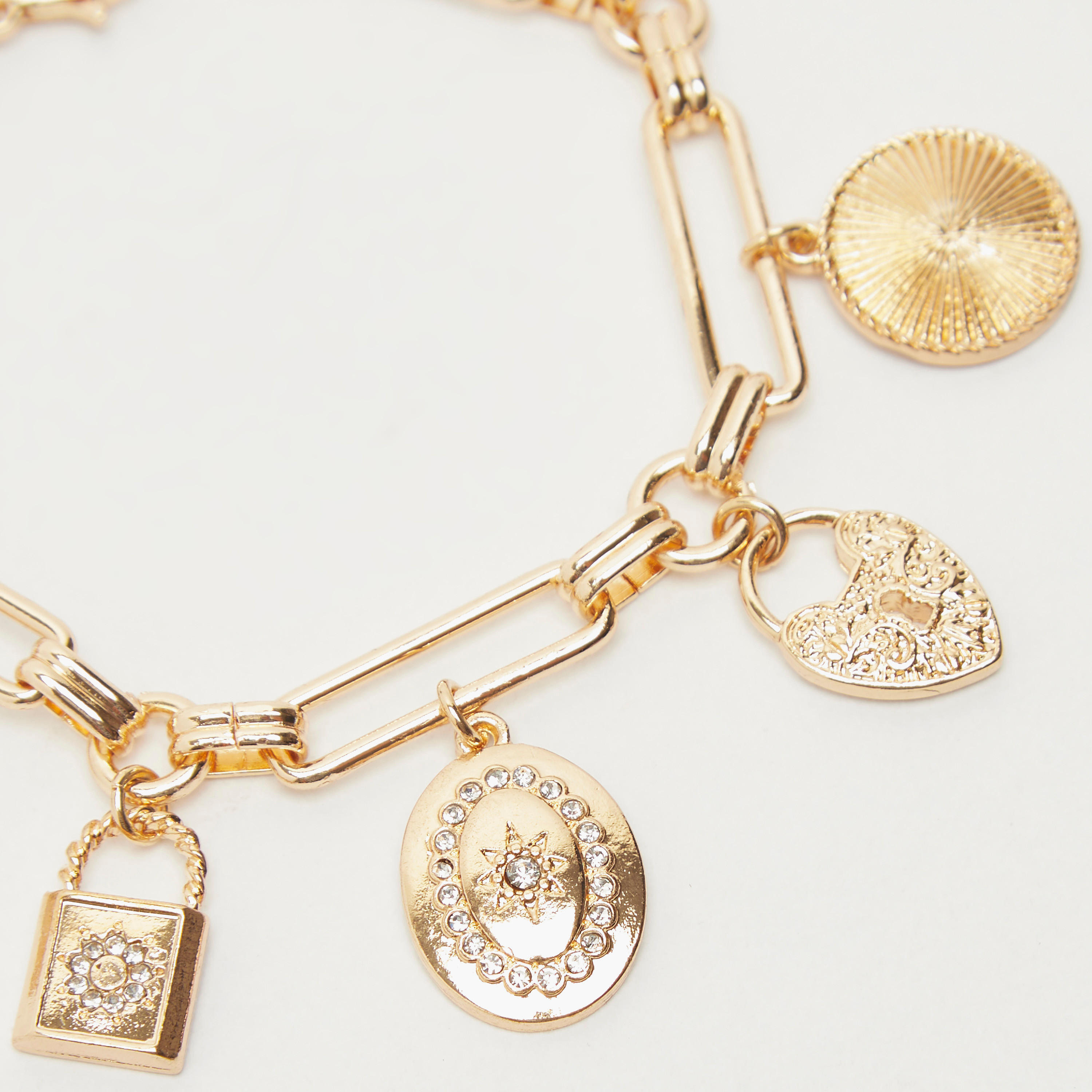 سوار مزيّن بقفل ومشبك إغلاق-women-watchesandjewellery-jewellery-banglesandbracelets-image-4