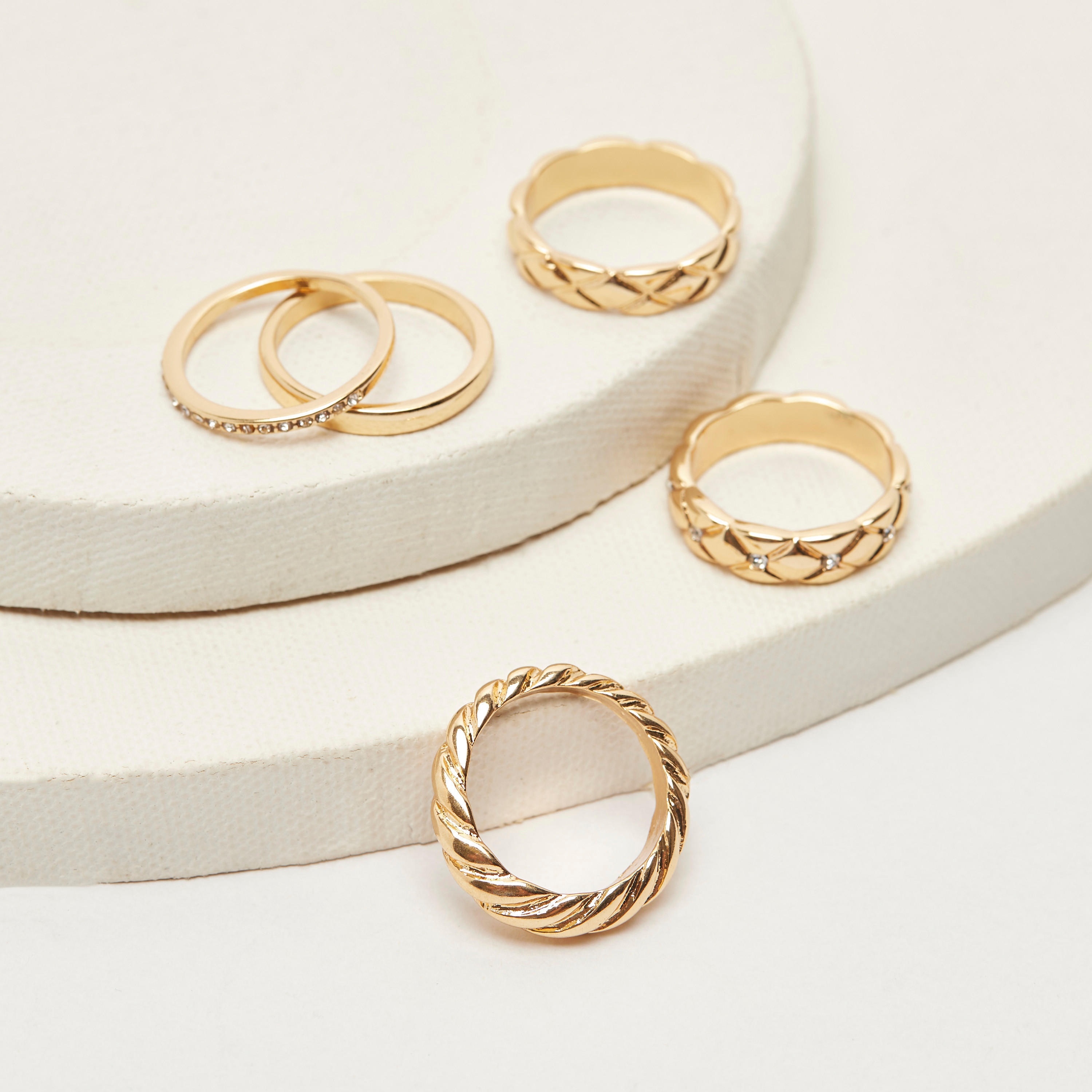 Set of 5 - Assorted Finger Ring-women-watchesandjewellery-jewellery-rings-image-1