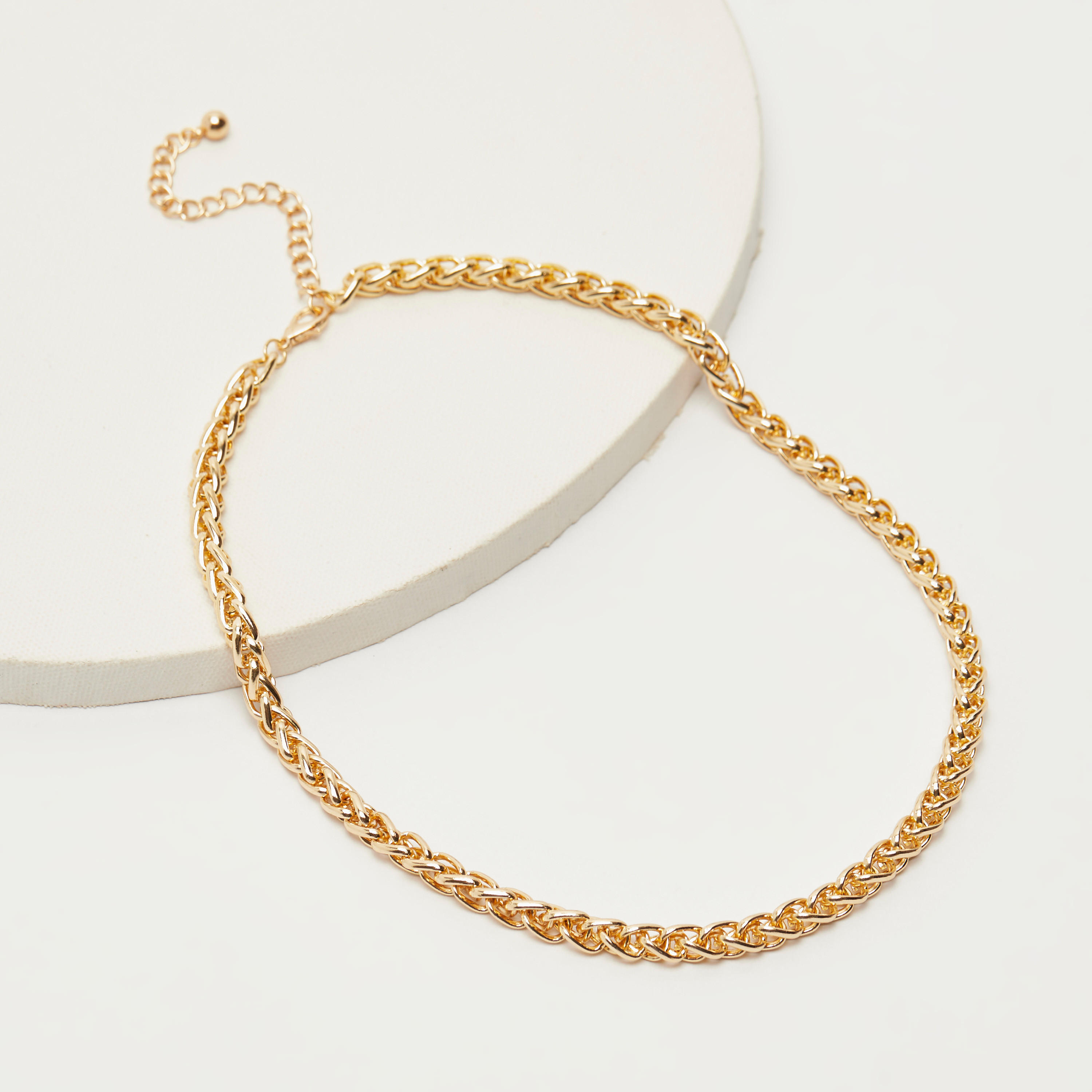عقد بسلسلة ميتاليك ومشبك إغلاق-women-watchesandjewellery-jewellery-necklacesandpendants-image-4