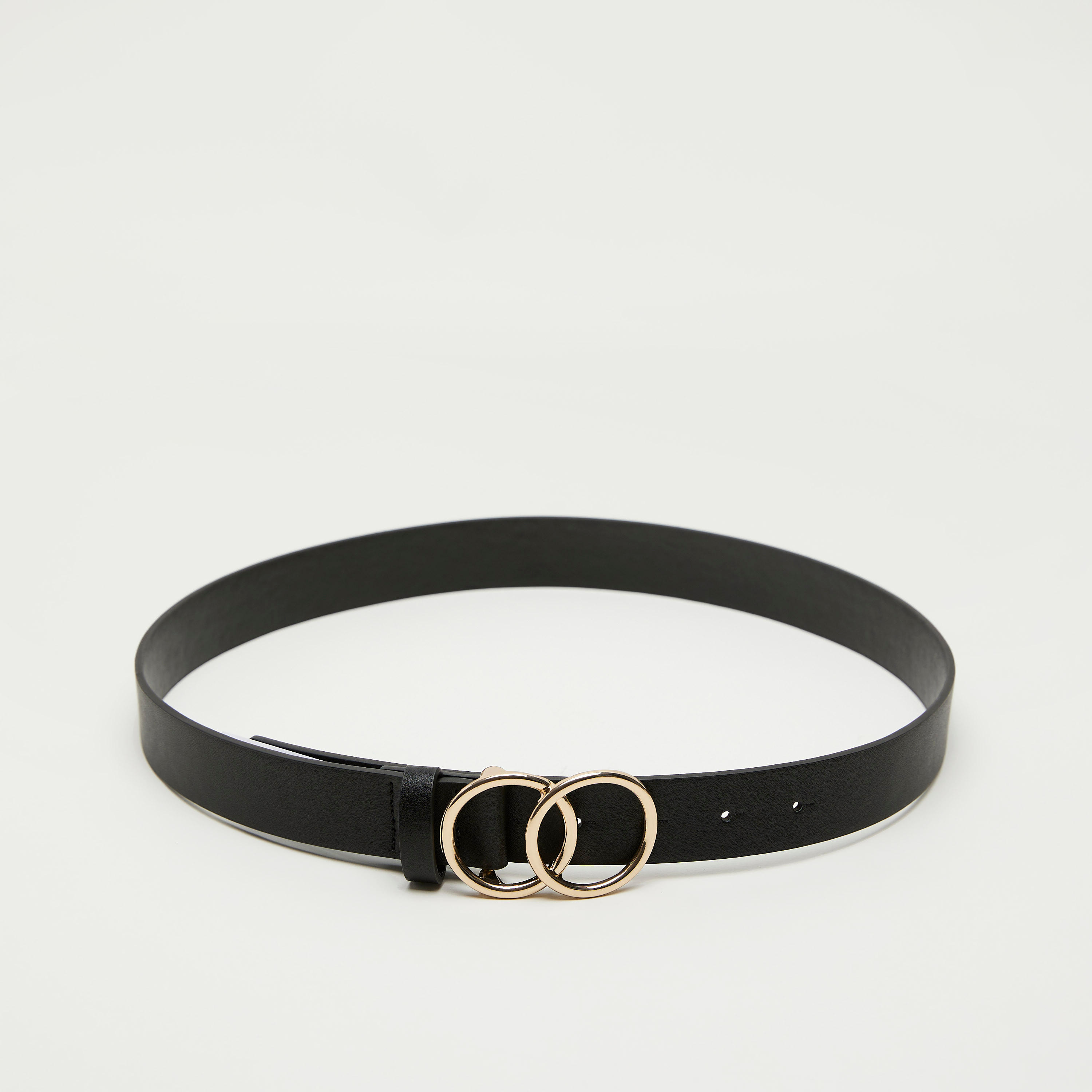 Solid Belt with Double Circle Metal Accent-women-clothingaccessories-belts-image-4