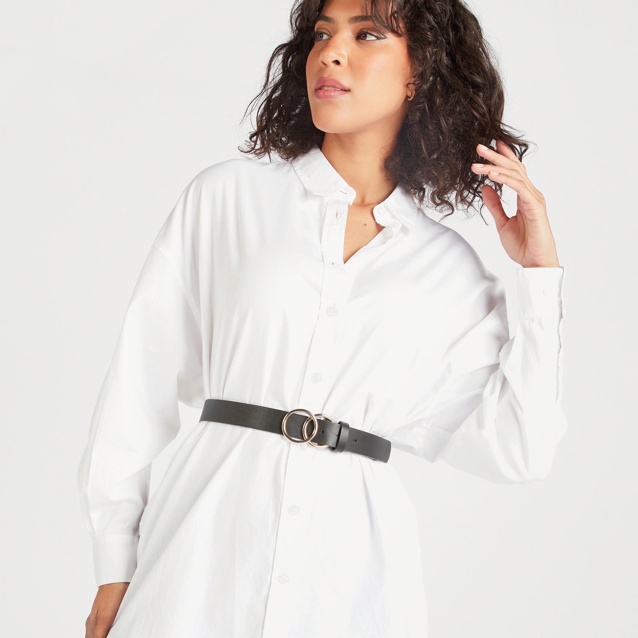 Solid Belt with Double Circle Metal Accent-women-clothingaccessories-belts-image-2
