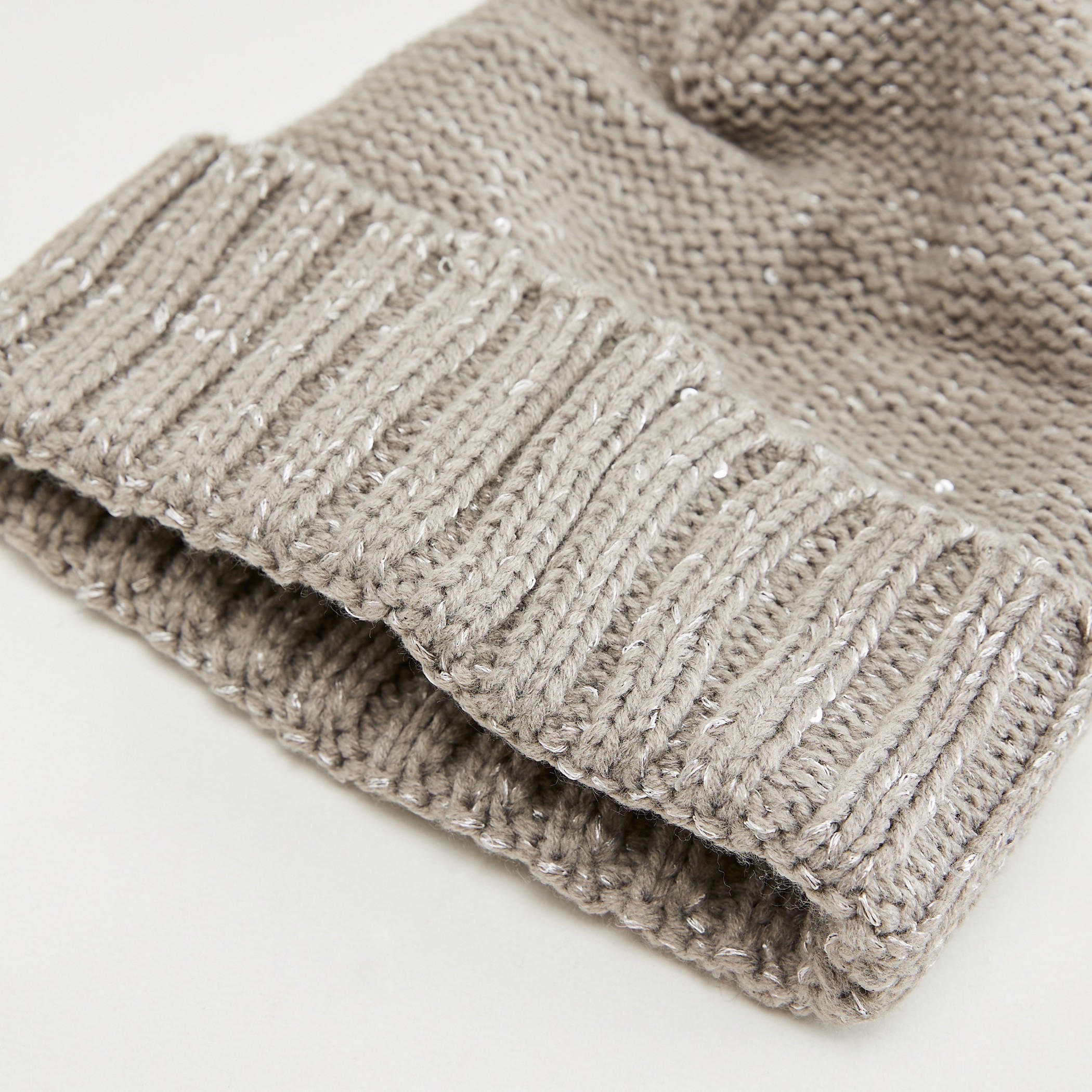 Textured Beanie Cap with Pom Pom Accent-women-clothingaccessories-capsandhats-image-5
