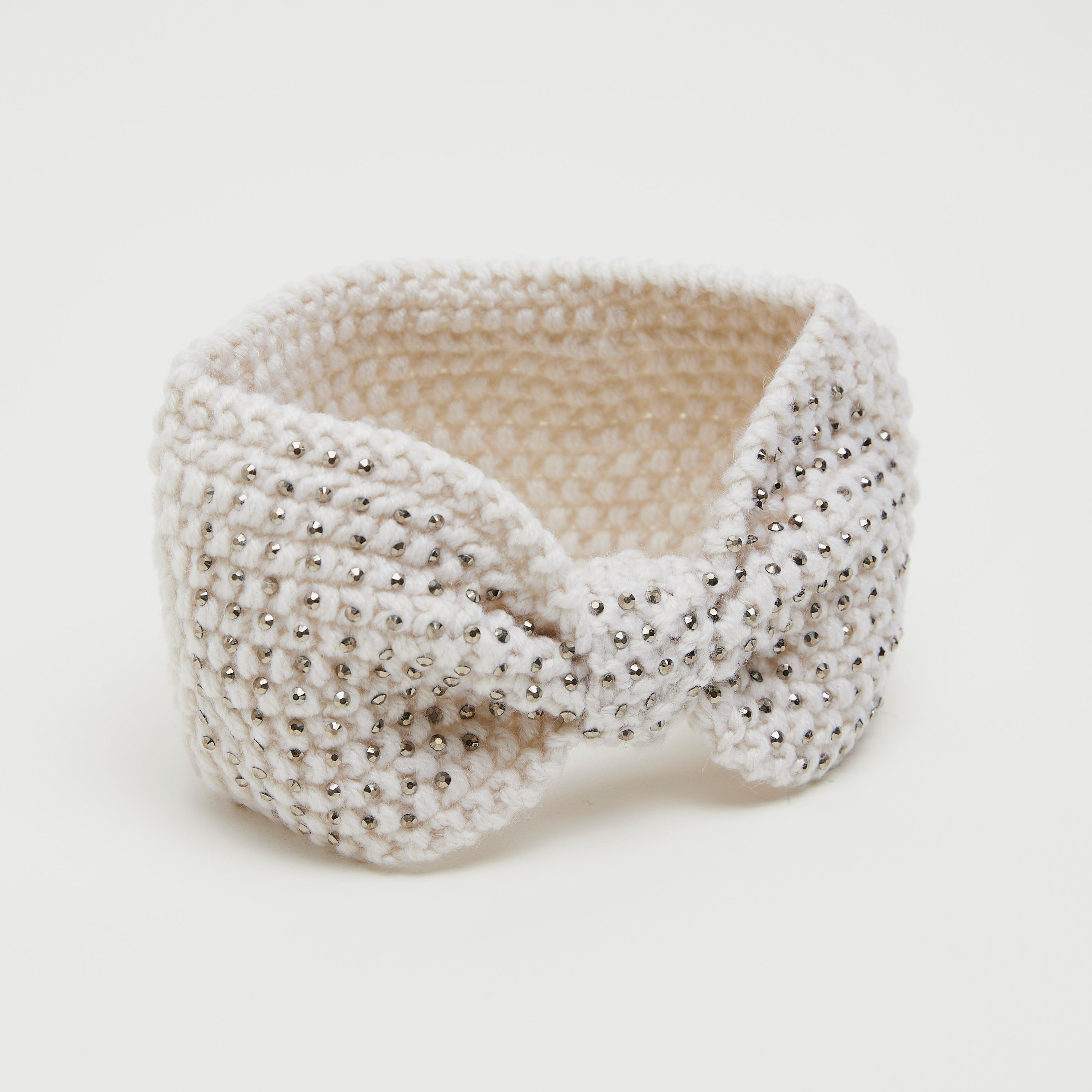 شريطة رأس بتزيينات ماسيّة وزينة وفيونكة-women-hairaccessories-bands-image-4