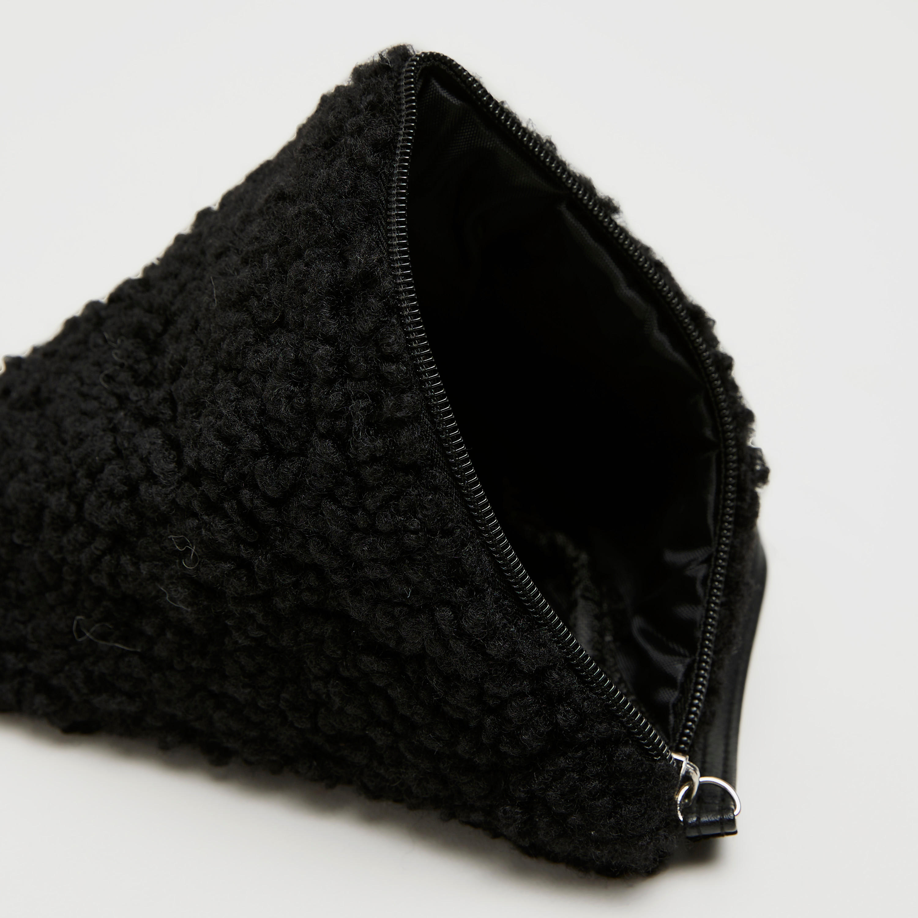 شنطة صغيرة بارزة الملمس بسحّاب إغلاق وحزام مقبض-women-bagsandwallets-handbags-image-1