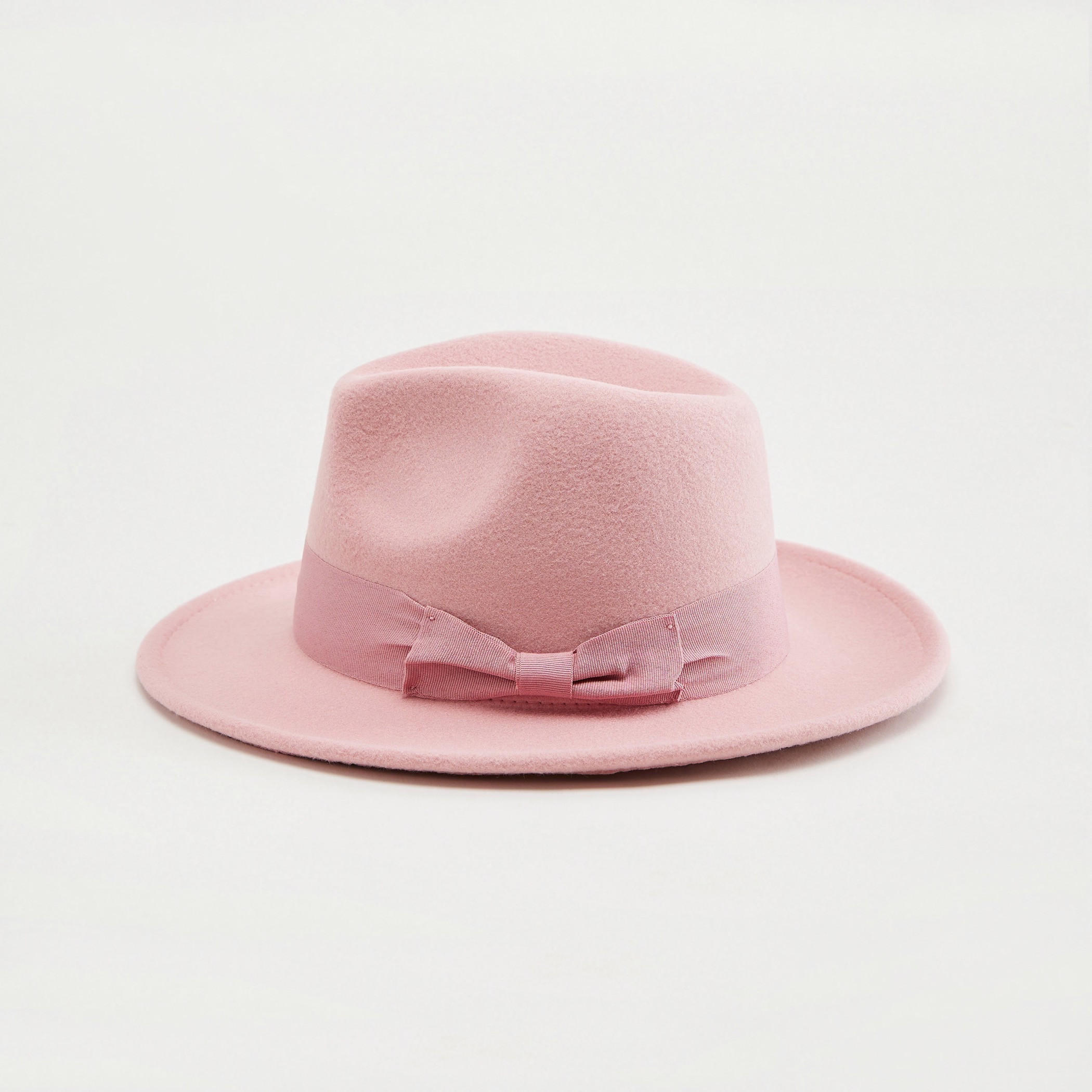Solid Hat with Bow Accent-women-clothingaccessories-capsandhats-image-1