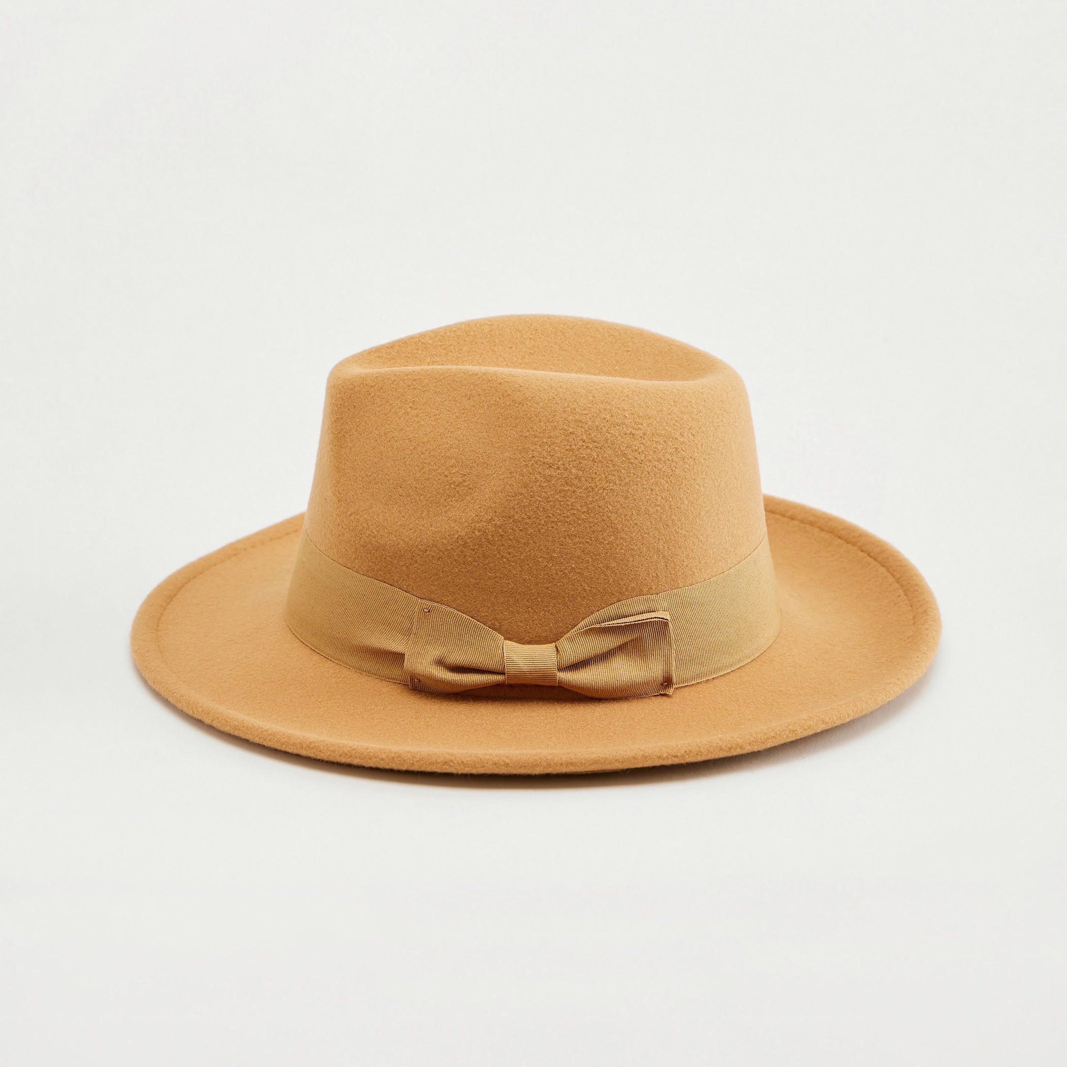 Solid Hat with Bow Accent-women-clothingaccessories-capsandhats-image-1