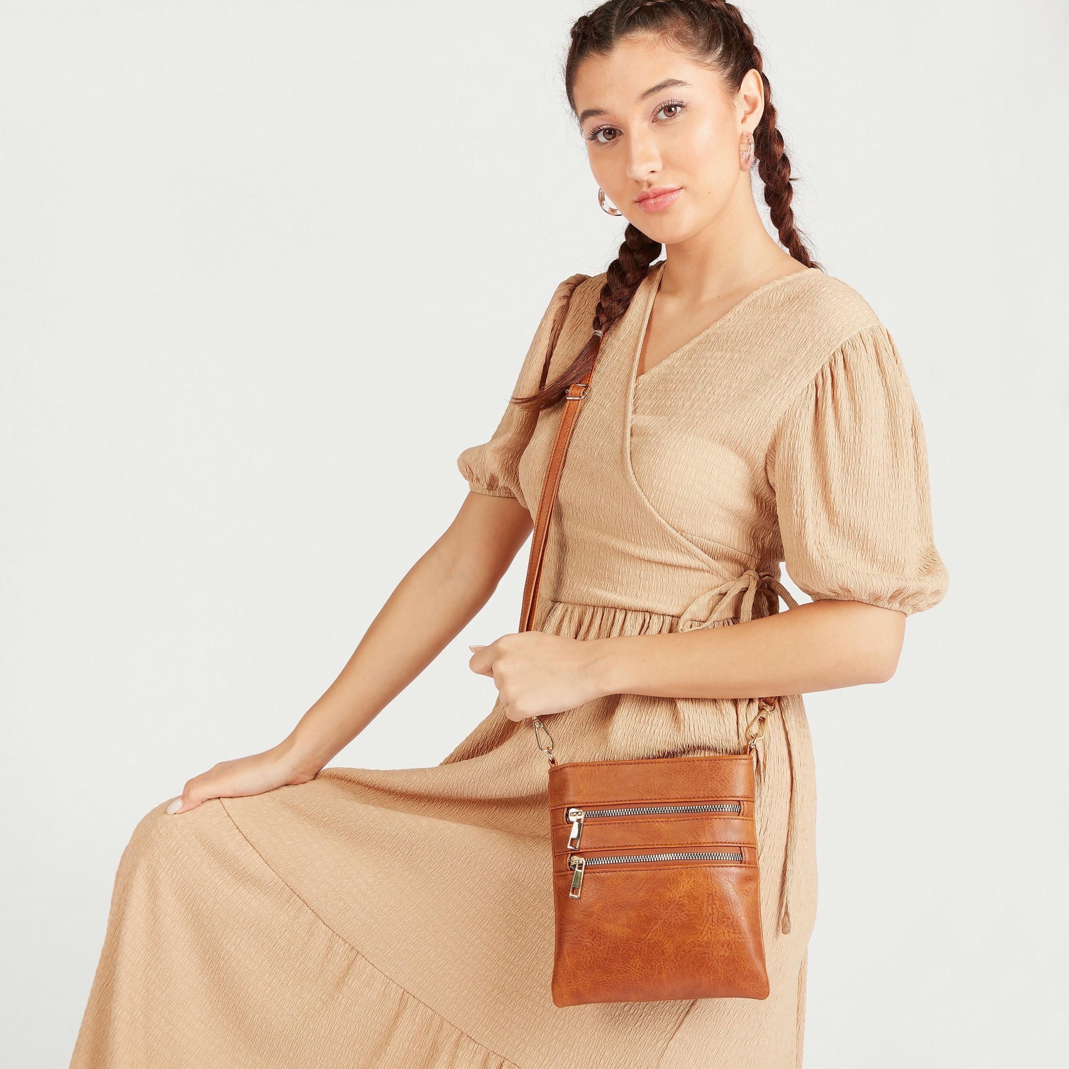 Textured Leather Crossbody Bag-women-bagsandwallets-handbags-image-2