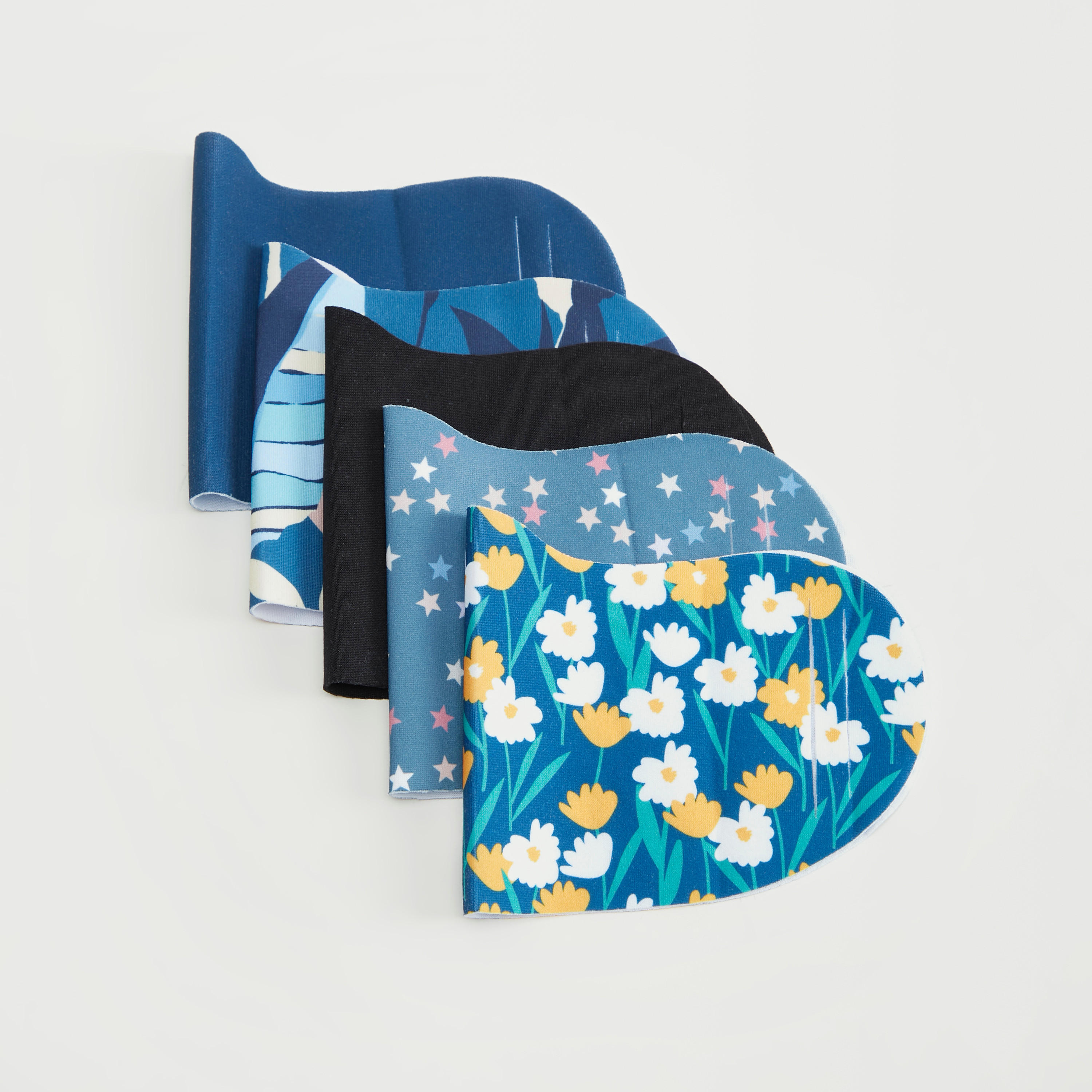 أقنعة وجه متنوعة بفتحات أذن من جلوو - طقم من 5-women-clothingaccessories-fashionmasks-image-1
