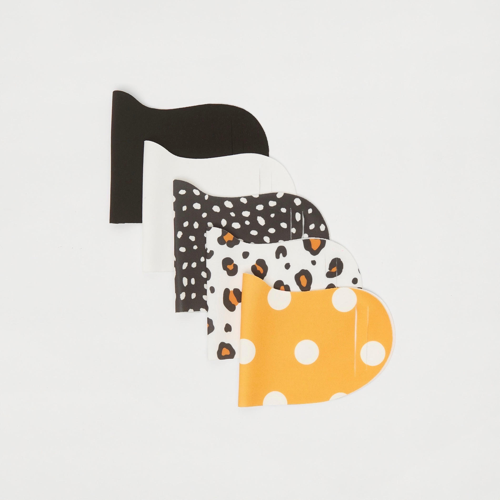 أقنعة وجه متنوعة بفتحات أذن من جلوو - طقم من 5-women-clothingaccessories-fashionmasks-image-1