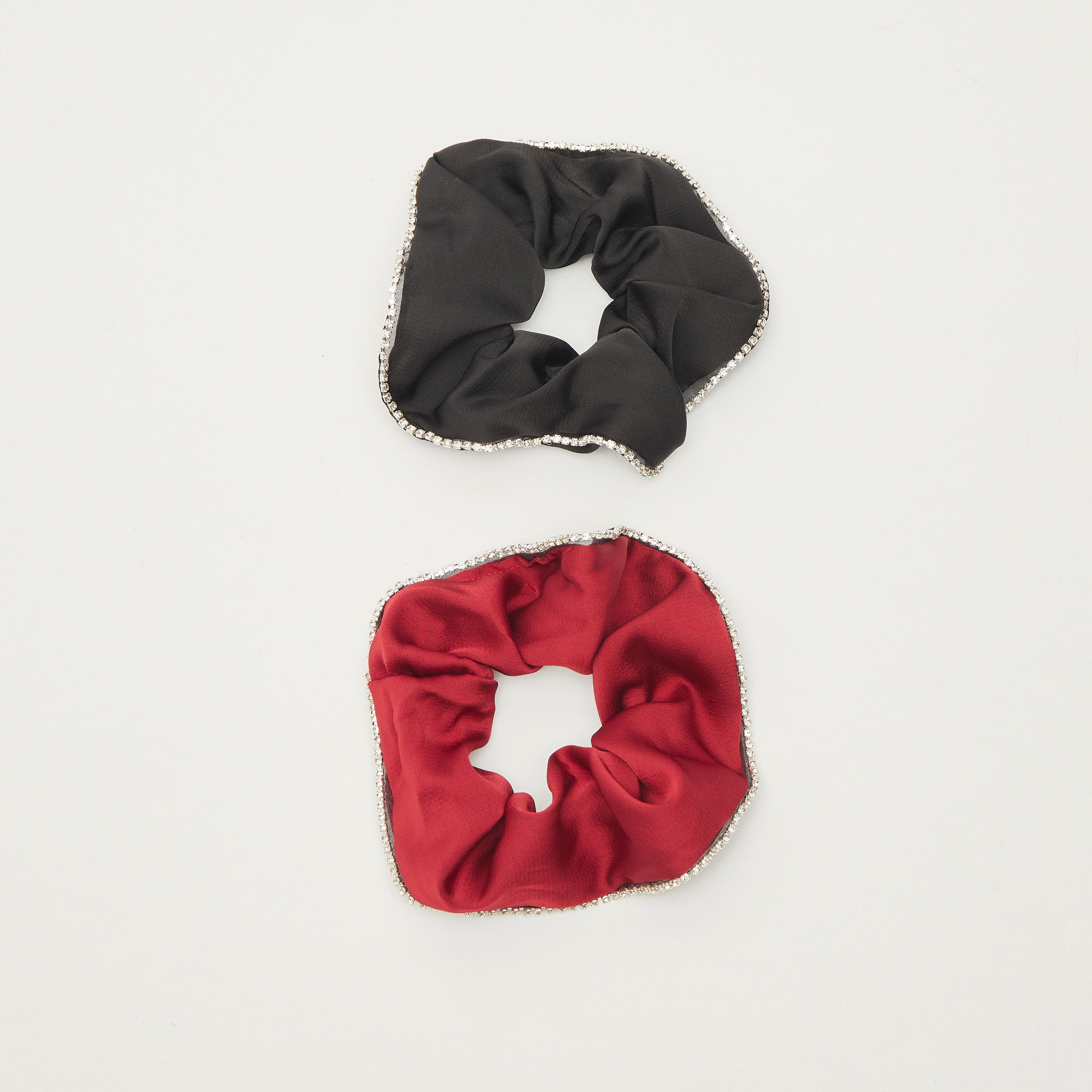 سكرانشي شعر مرصعة بالحجارة - طقم من قطعتين-women-hairaccessories-scrunchies-image-5