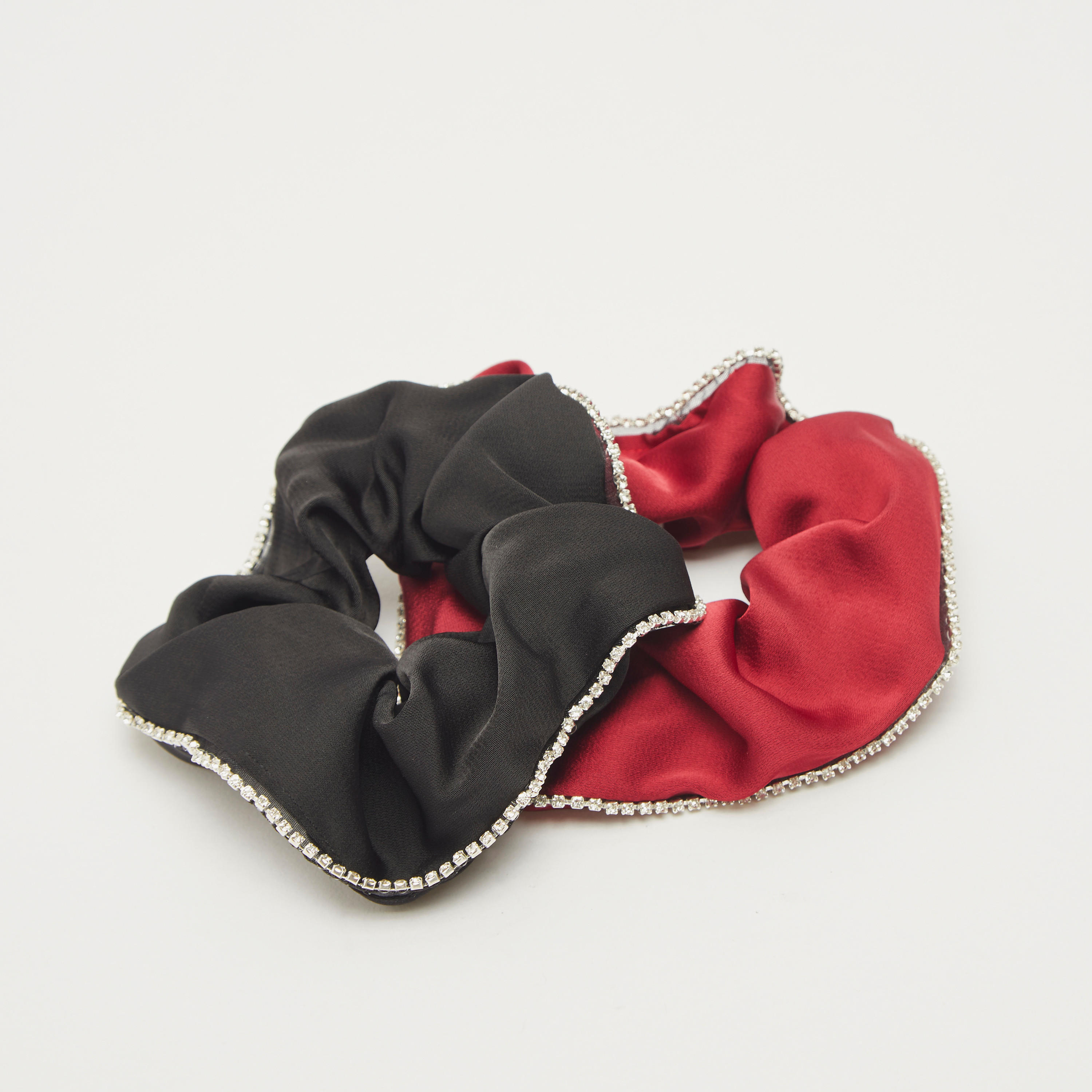 سكرانشي شعر مرصعة بالحجارة - طقم من قطعتين-women-hairaccessories-scrunchies-image-6