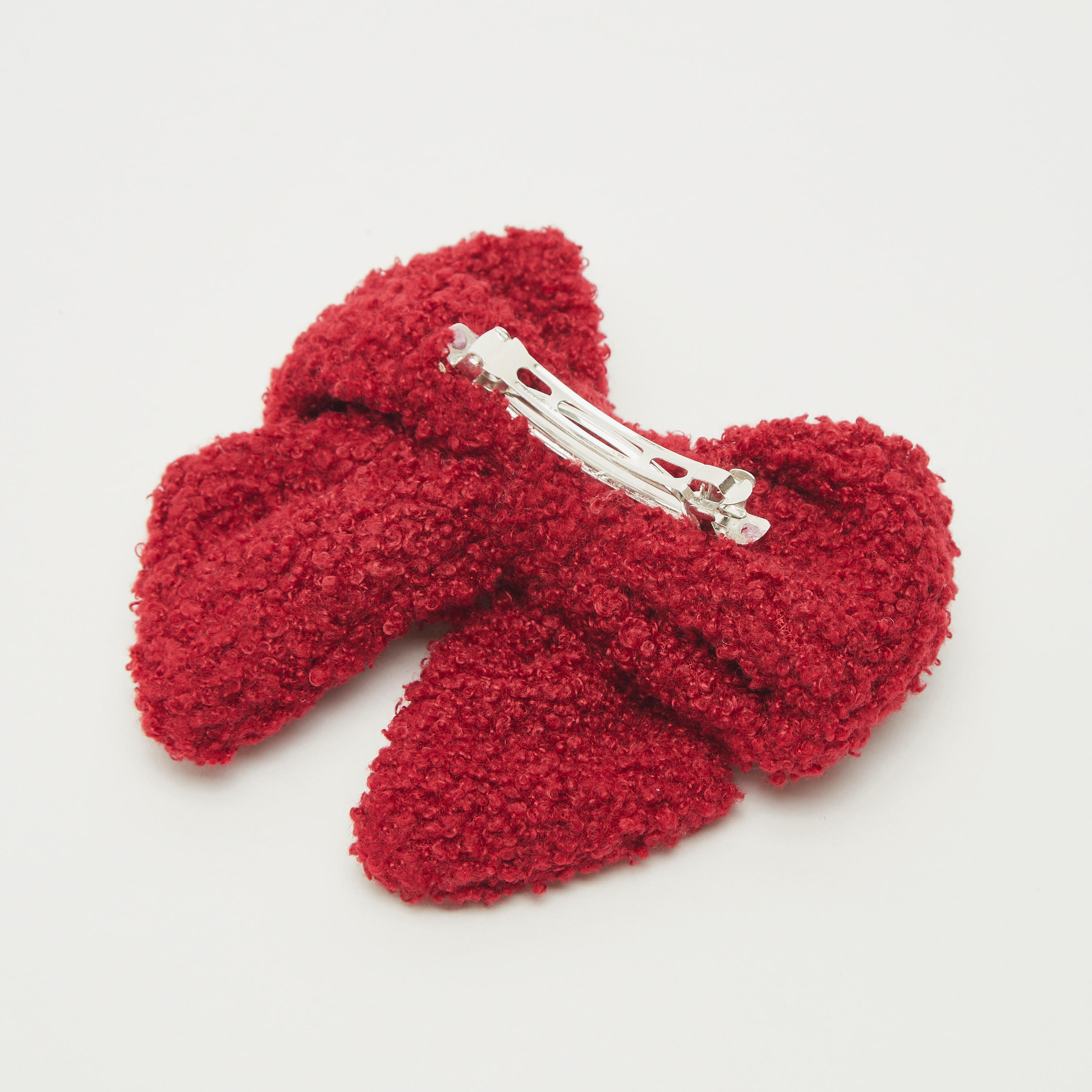 Textured Hair Clip with Bow Accent-women-hairaccessories-image-4