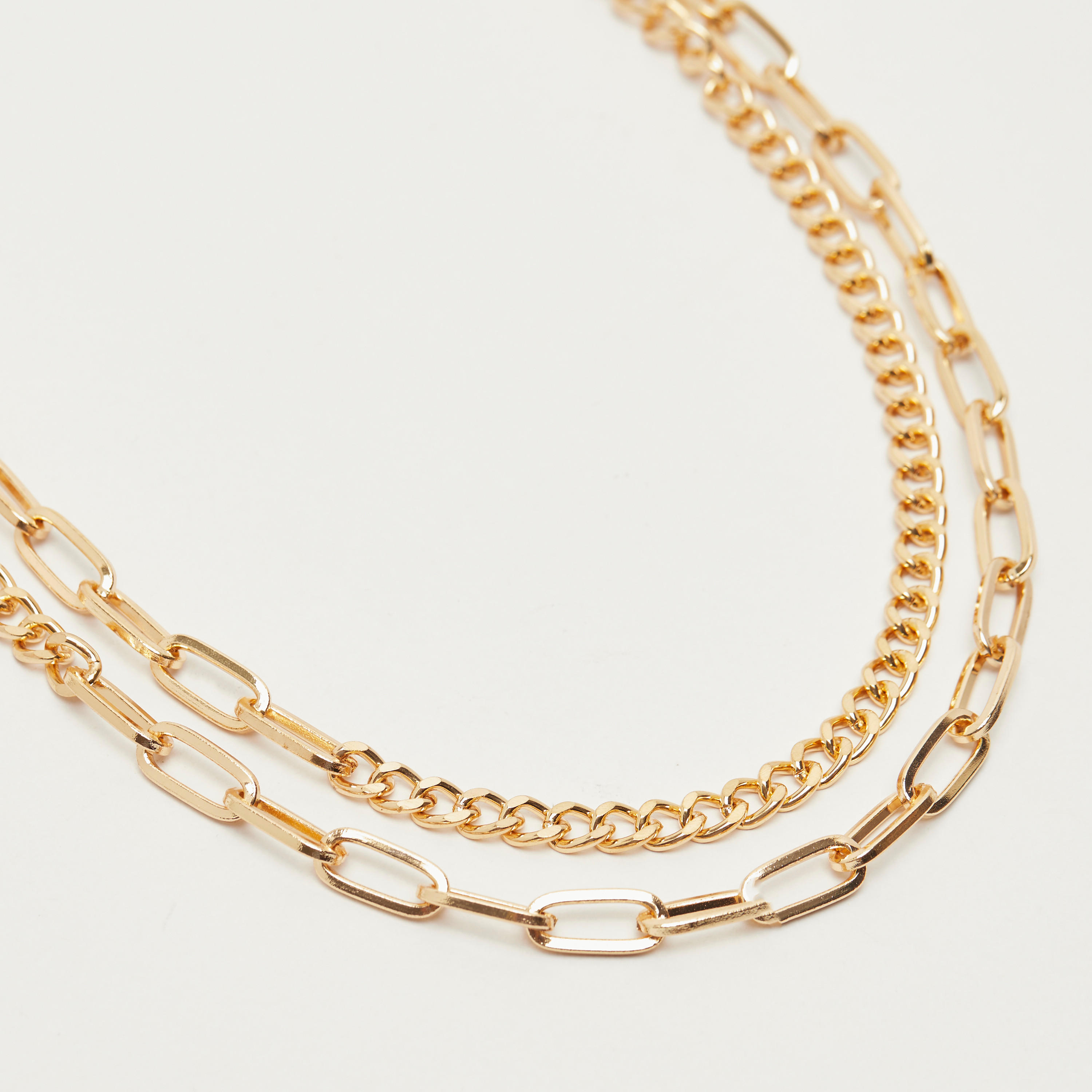 قلادة تشوكر بسلسلة متعدّدة الطبقات بمشبك إغلاق-women-watchesandjewellery-jewellery-necklacesandpendants-image-1