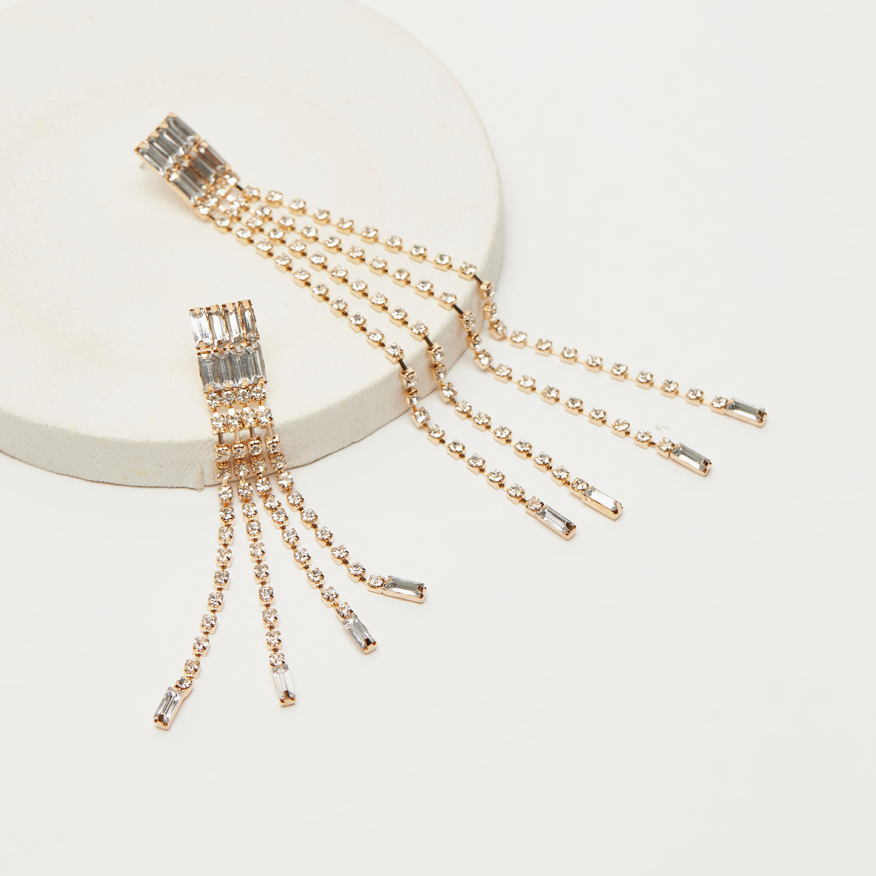 Embellished Dangler Earrings-women-watchesandjewellery-jewellery-earrings-image-3