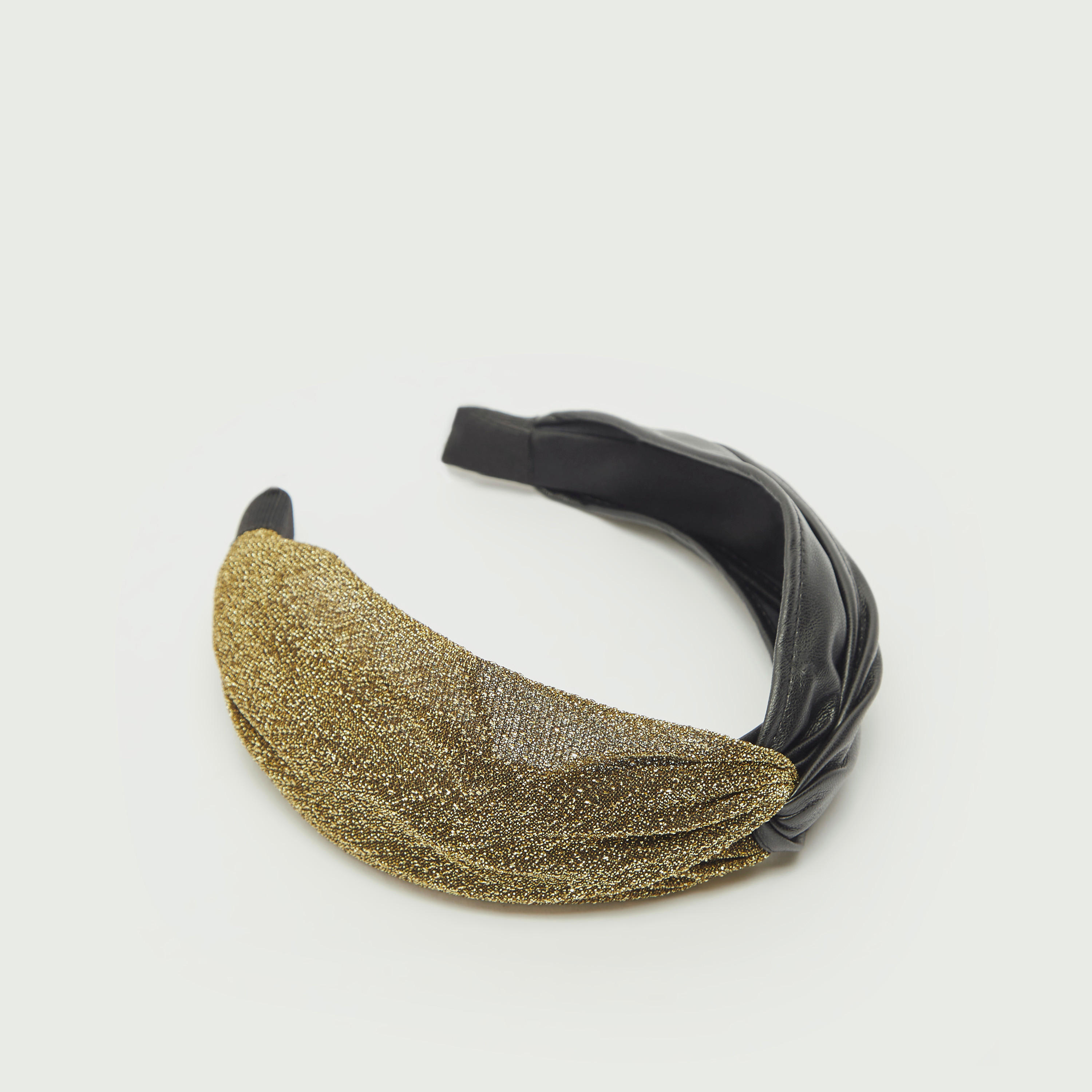 شريطة رأس عريضة مزدوجة بارزة الملمس بتفاصيل عقدة-women-hairaccessories-image-1