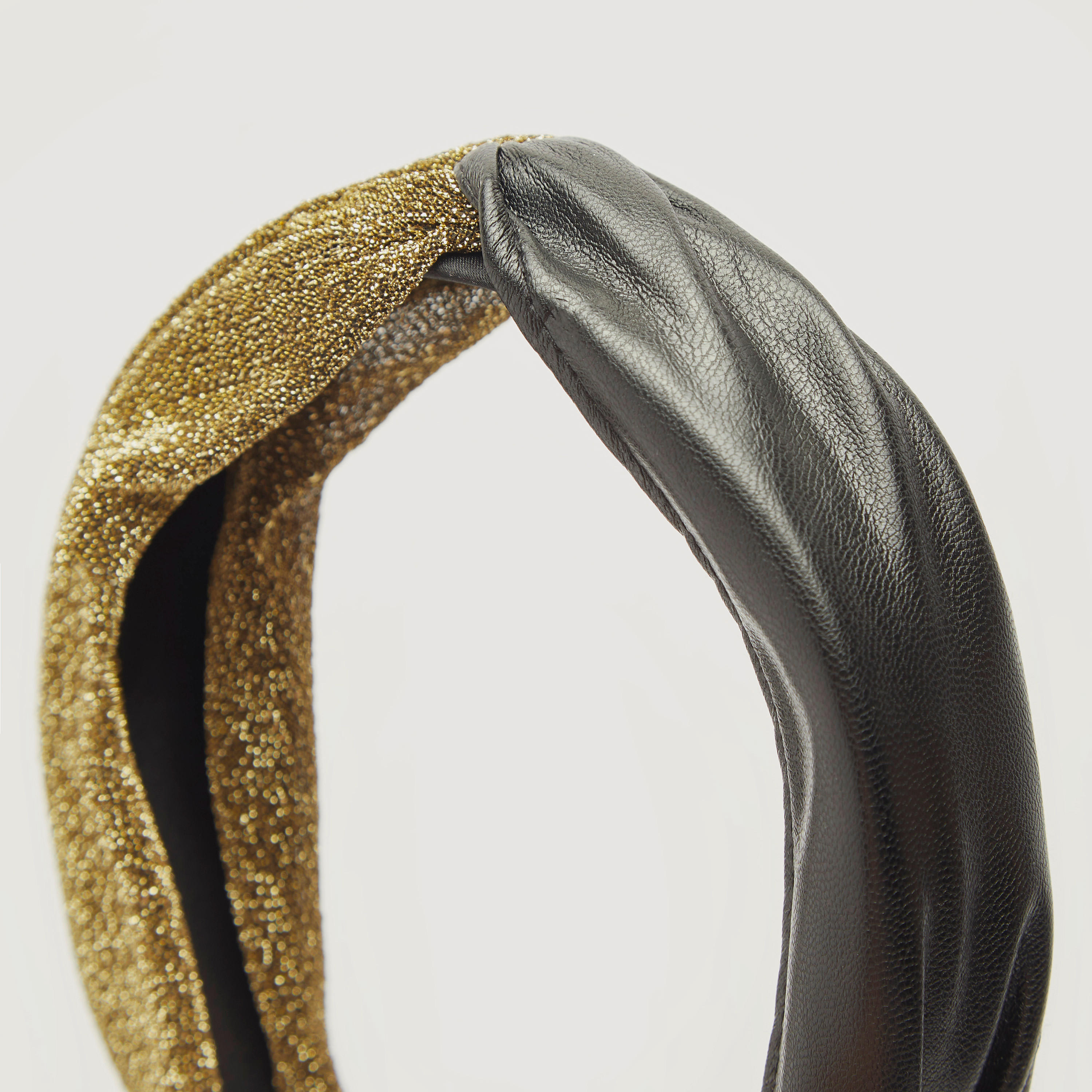 شريطة رأس عريضة مزدوجة بارزة الملمس بتفاصيل عقدة-women-hairaccessories-image-2