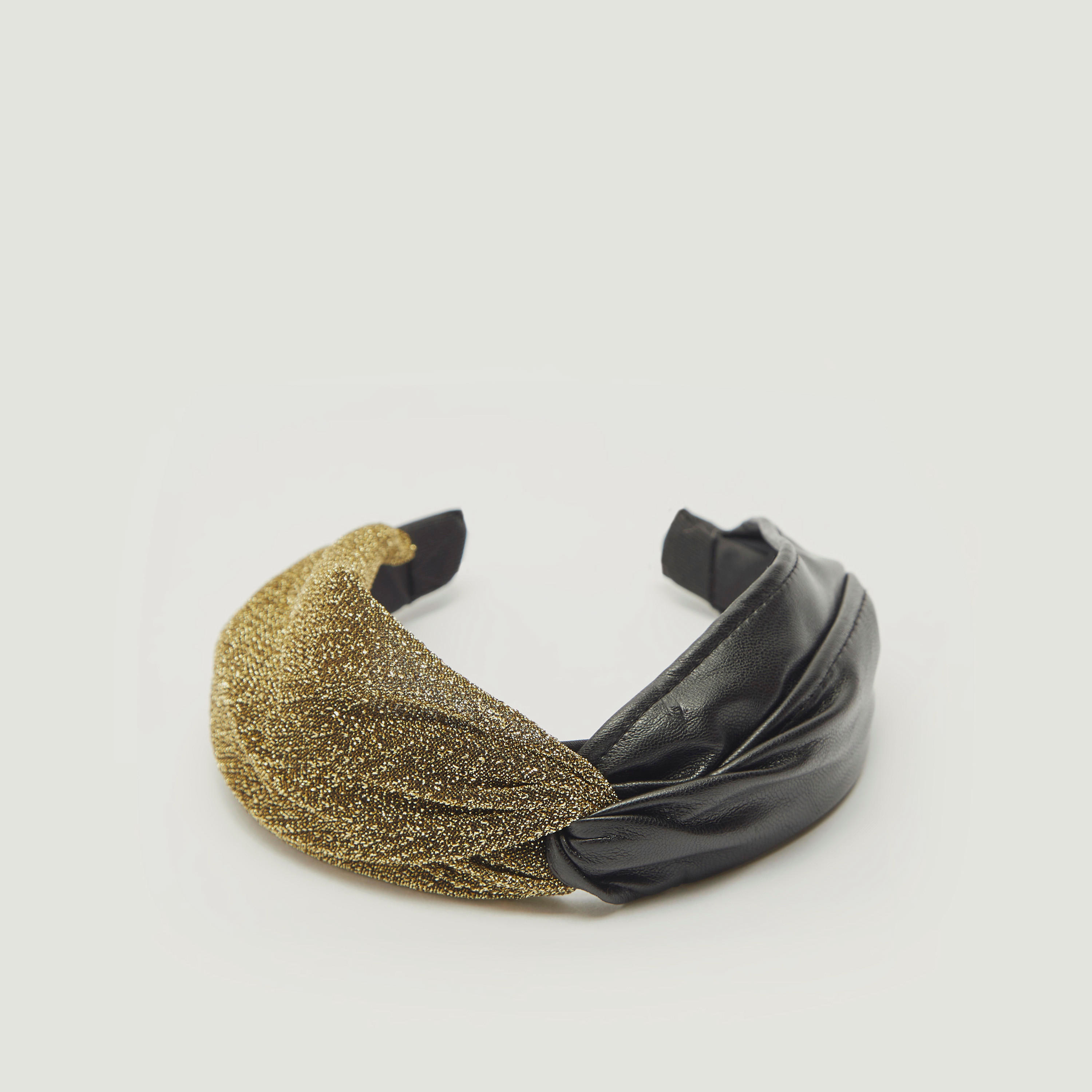 شريطة رأس عريضة مزدوجة بارزة الملمس بتفاصيل عقدة-women-hairaccessories-image-3