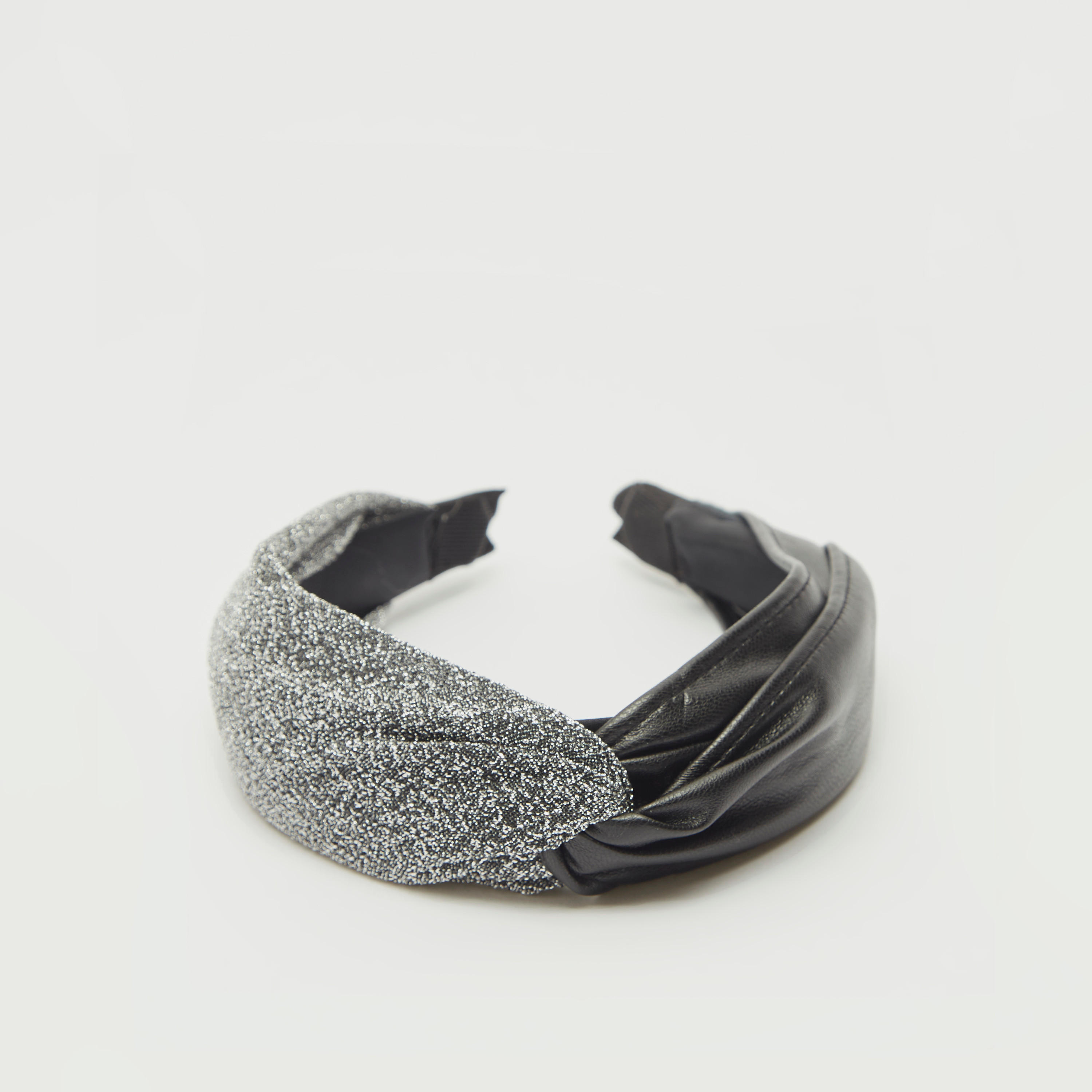 شريطة رأس عريضة مزدوجة بارزة الملمس بتفاصيل عقدة-women-hairaccessories-image-2