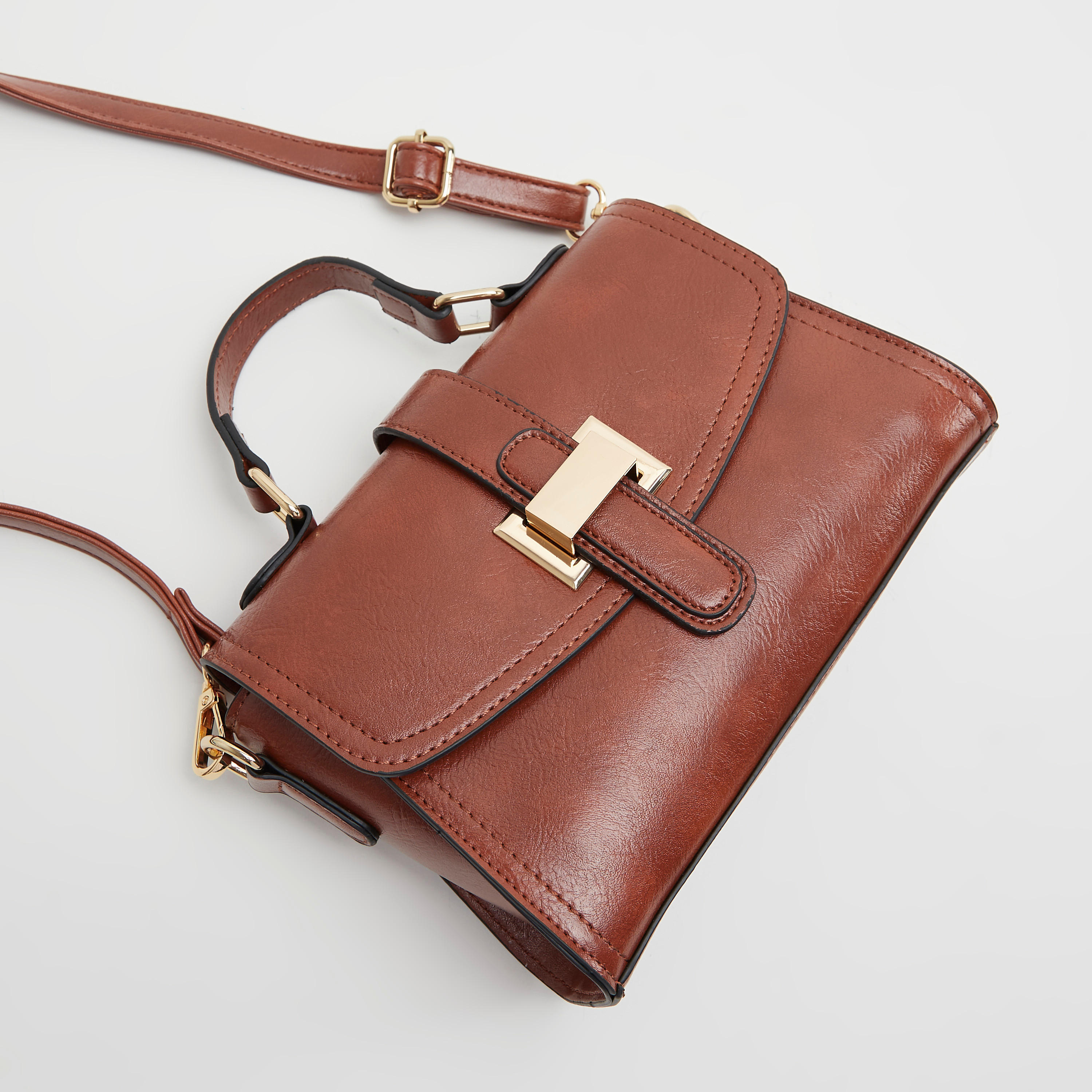 Solid Satchel Bag with Detachable Strap and Grab Handle-women-bagsandwallets-handbags-image-5