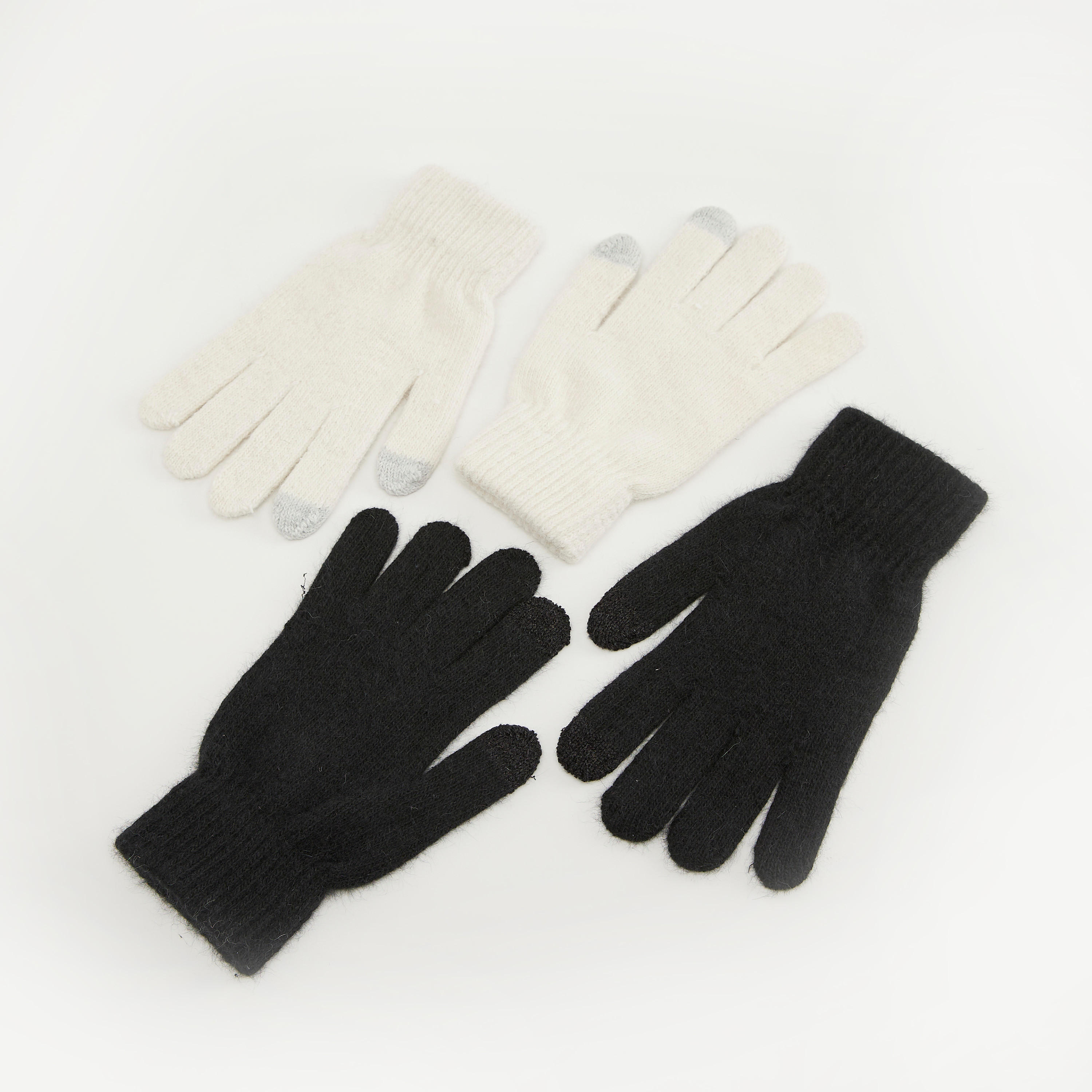 Set of 2 - Textured Touchscreen Gloves-women-clothingaccessories-gloves-image-4