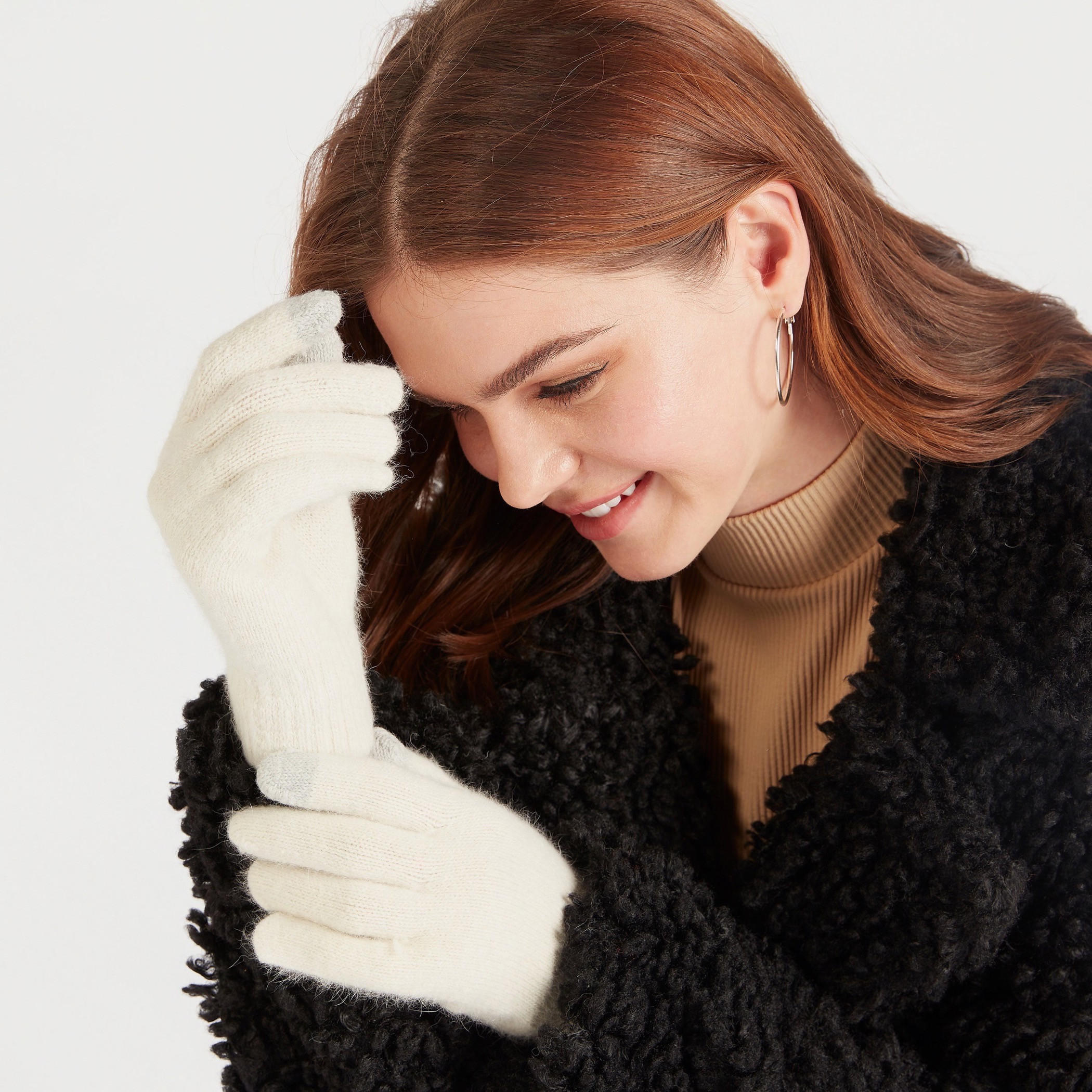Set of 2 - Textured Touchscreen Gloves-women-clothingaccessories-gloves-image-2