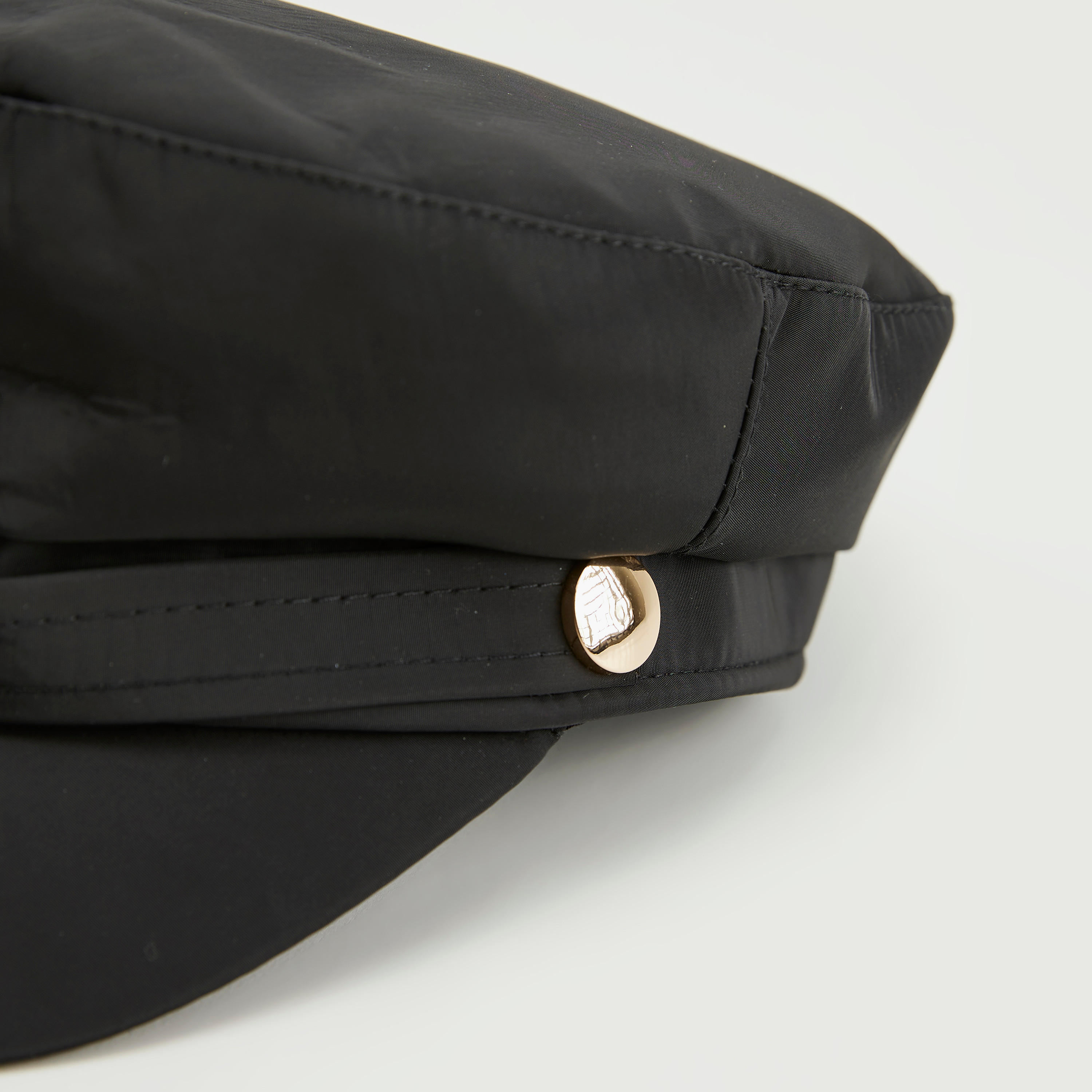 Solid Baker Boy Hat with Metallic Stud Detail-women-clothingaccessories-capsandhats-image-2