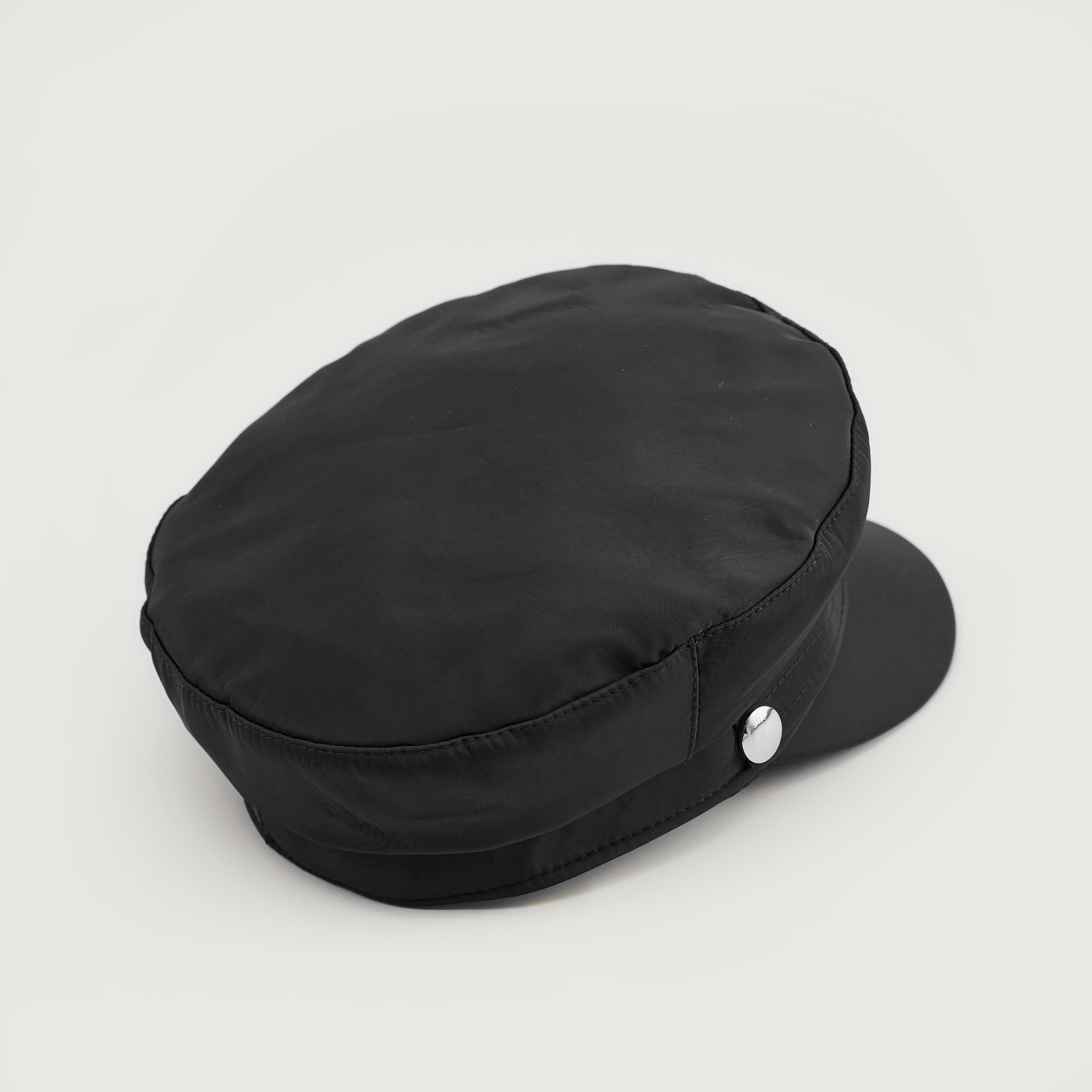 Solid Baker Boy Hat with Metallic Stud Detail-women-clothingaccessories-capsandhats-image-4