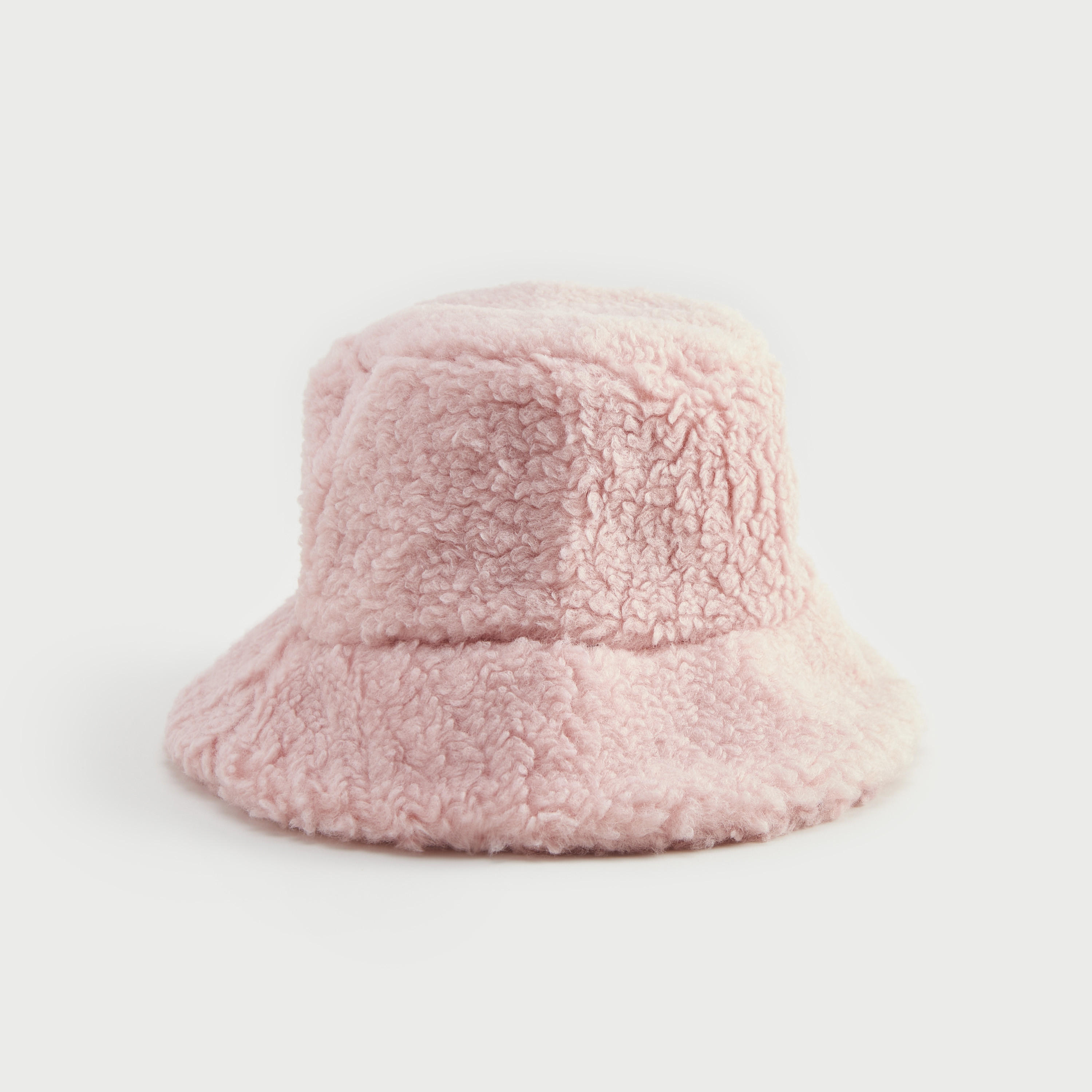 Borg Textured Bucket Hat-women-clothingaccessories-capsandhats-image-1