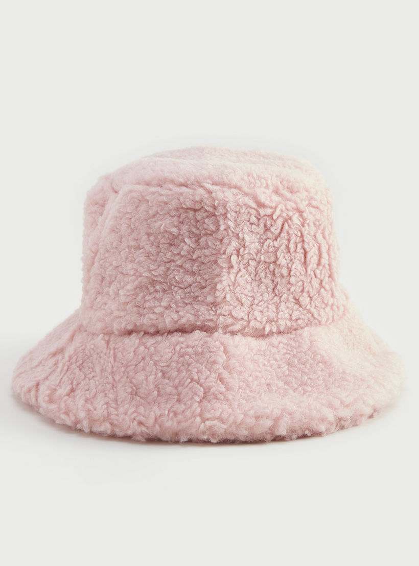 Borg Textured Bucket Hat-women-clothingaccessories-capsandhats-image-1