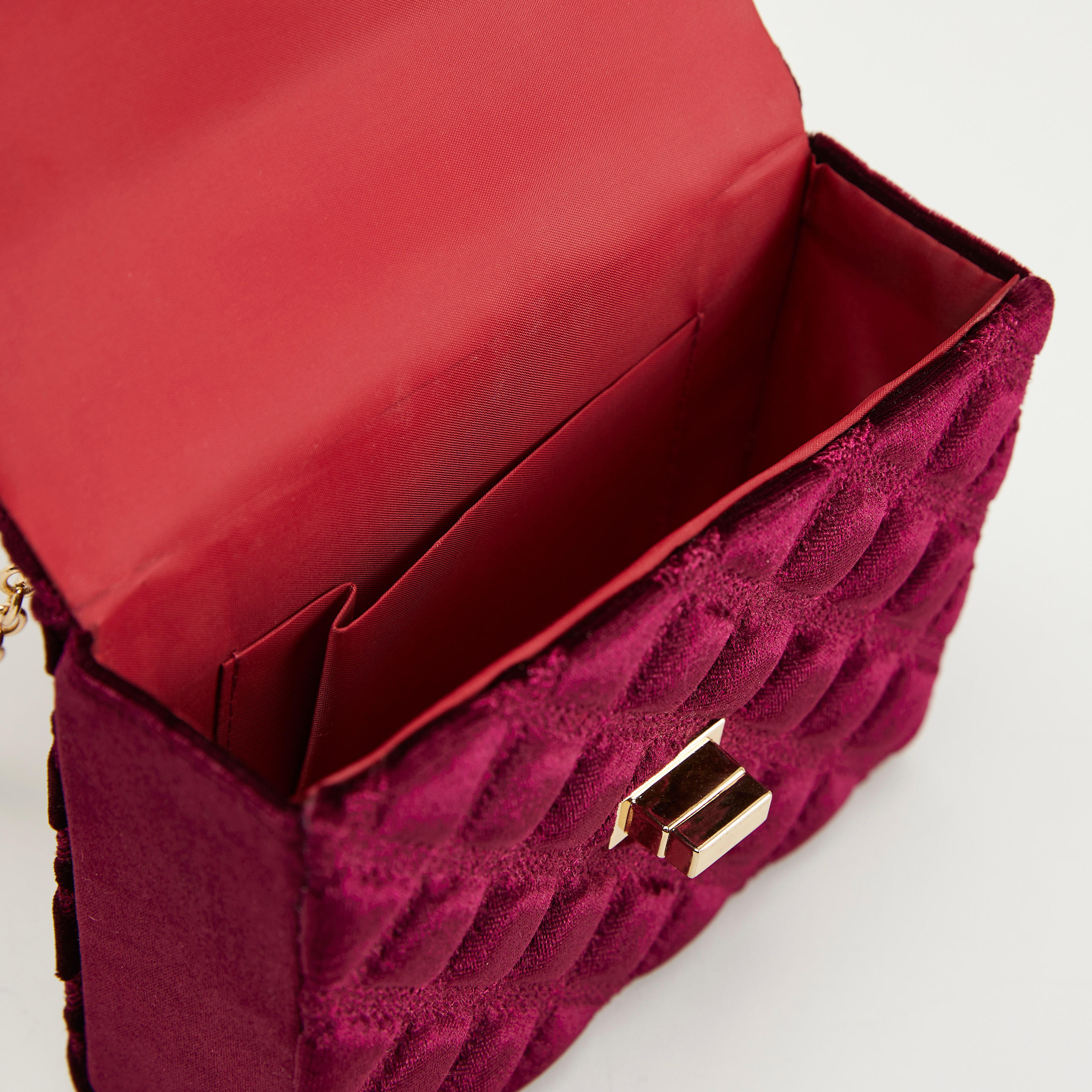 شنطة كروس بودي بارزة الملمس بحزام سلسلة-women-bagsandwallets-handbags-image-5