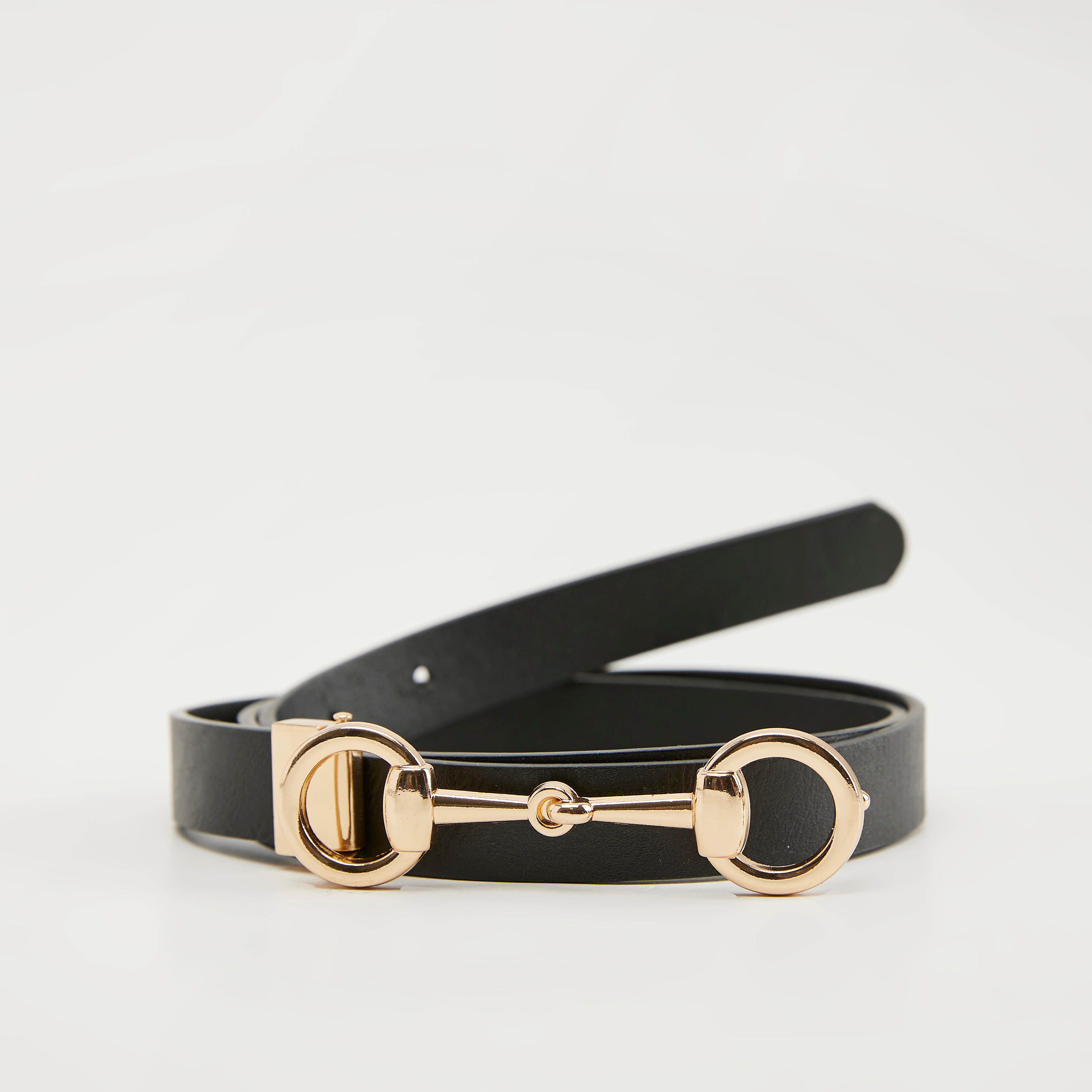 حزام خصر سادة بقفل بإبزيم إغلاق-women-clothingaccessories-belts-image-5