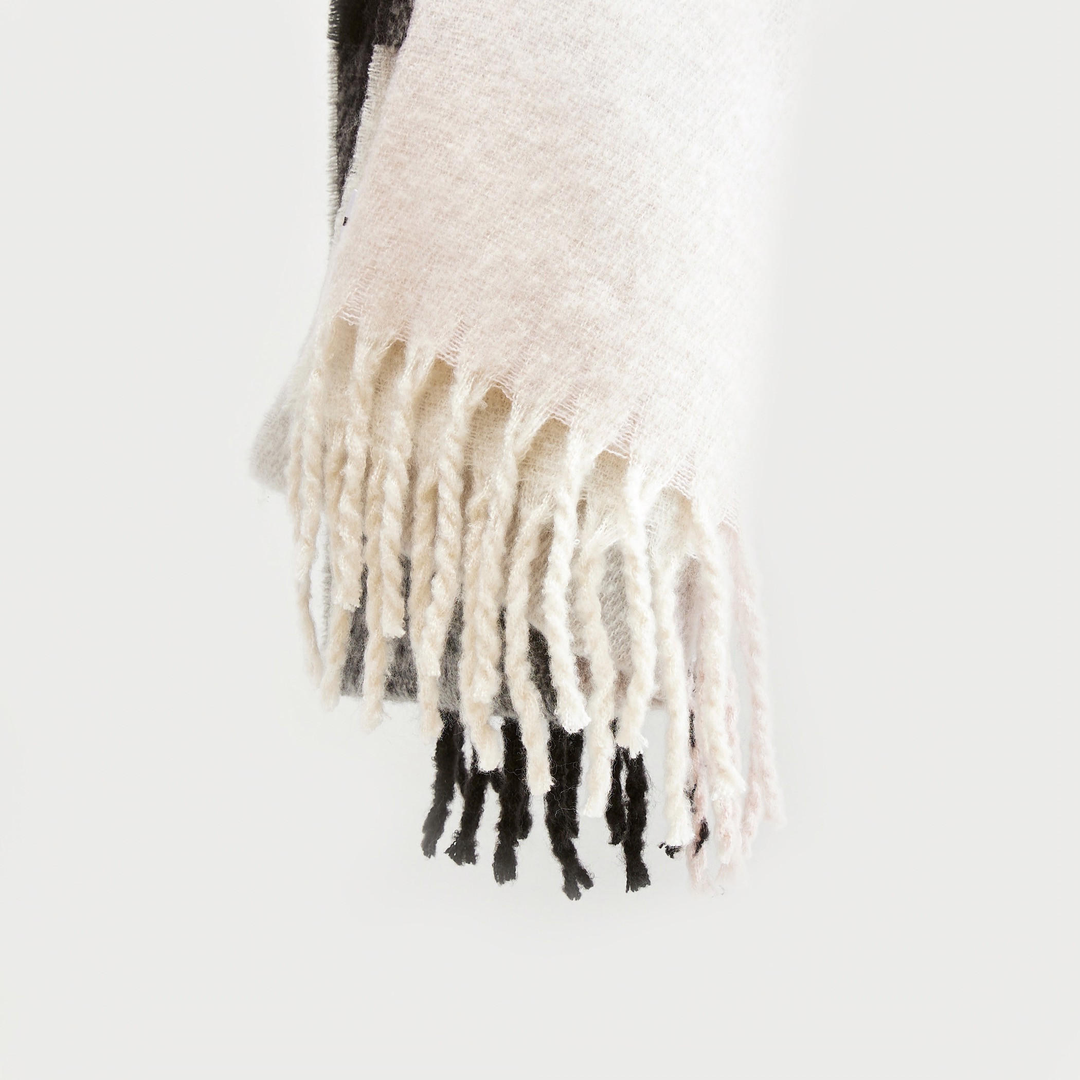 Colourblocked Scarf with Fringed Hem-women-clothingaccessories-scarves-image-1