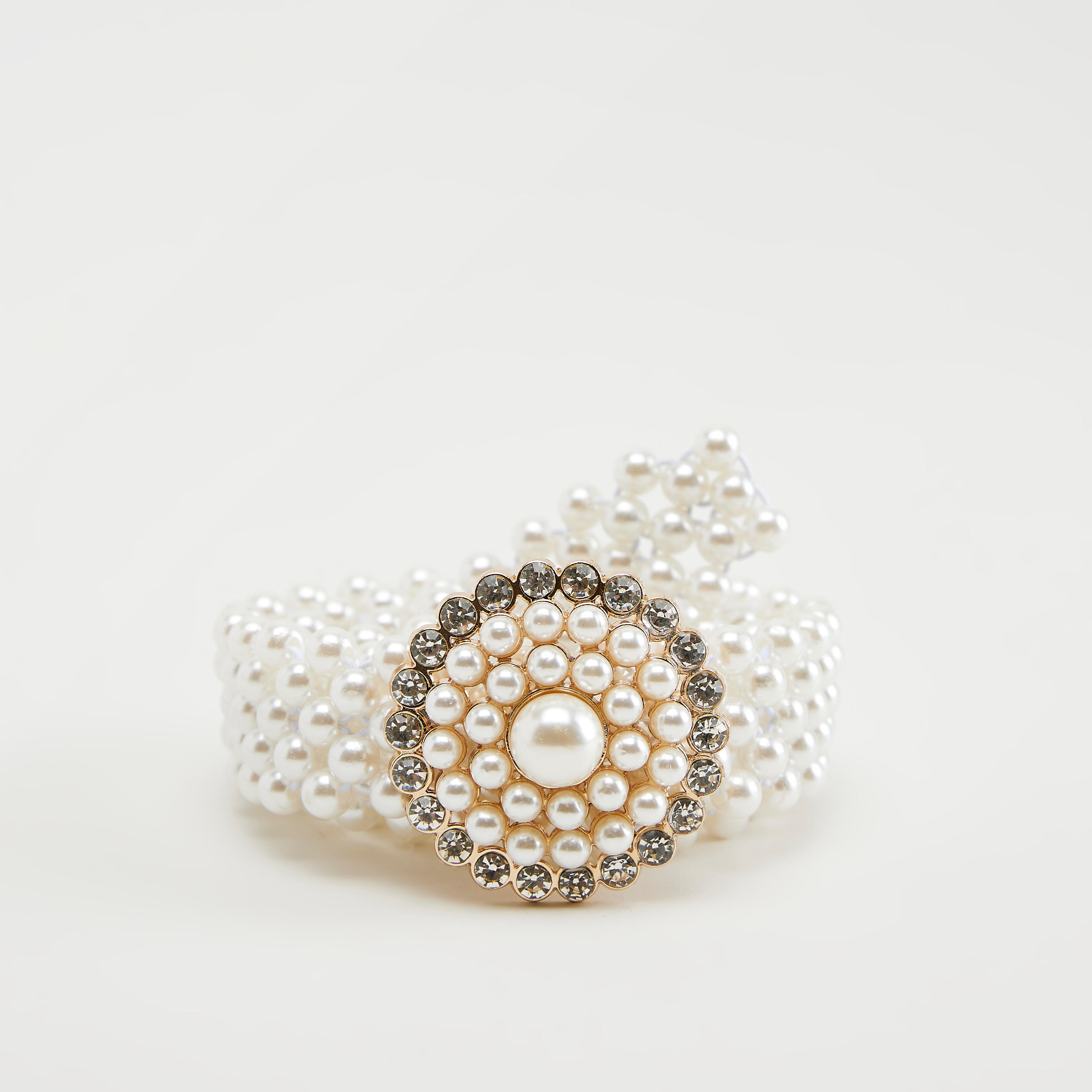 حزام خصر مزيّن بإبزيم إغلاق كبّاس-women-clothingaccessories-belts-image-1