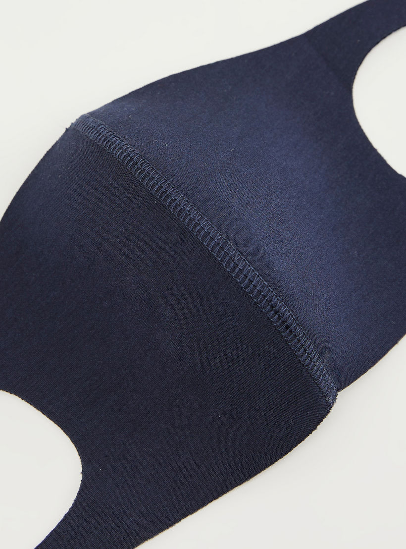 Solid Anti-Dust Face Mask with Cutout Ear Loops-women-clothingaccessories-fashionmasks-image-3