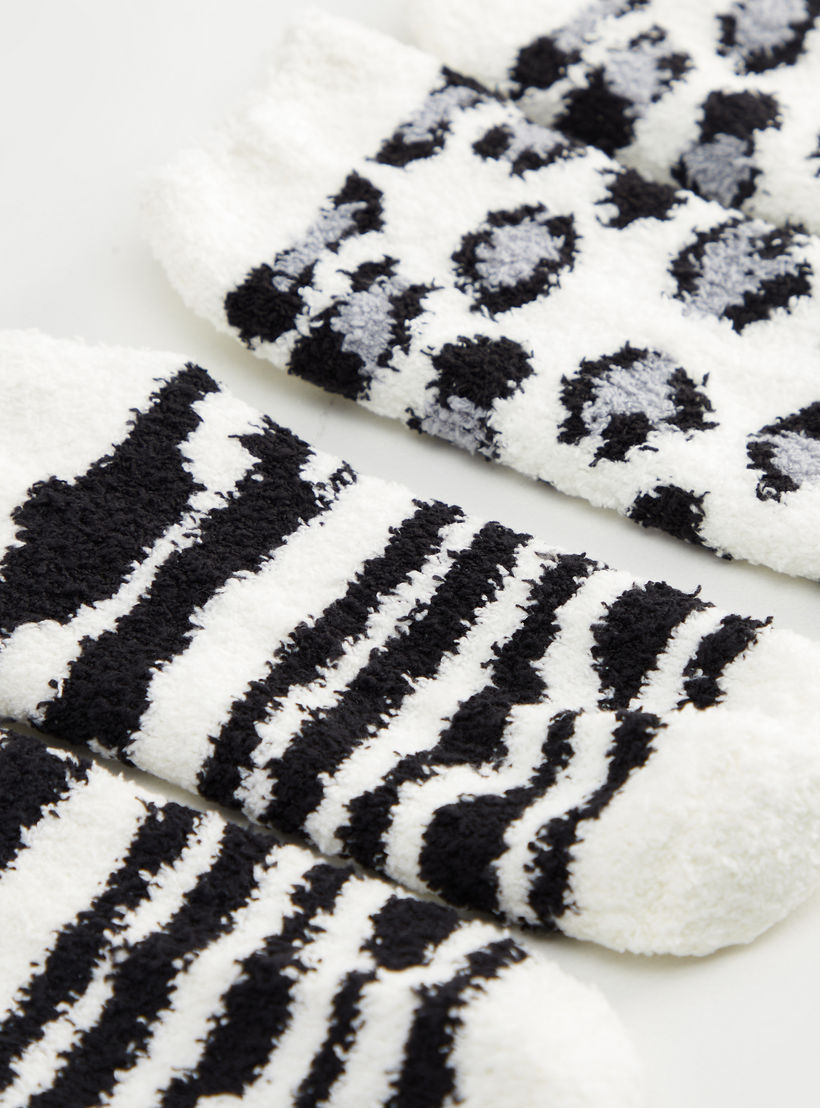 جوارب بطبعات حيوانات- طقم من 2-women-socksandstockings-image-3