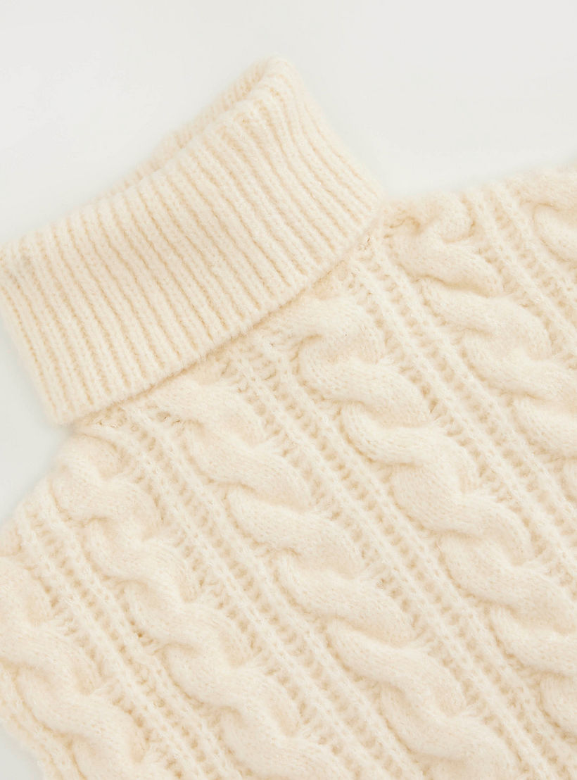 Textured Cable Knit Mock Neck Scarf-women-clothingaccessories-scarves-image-3